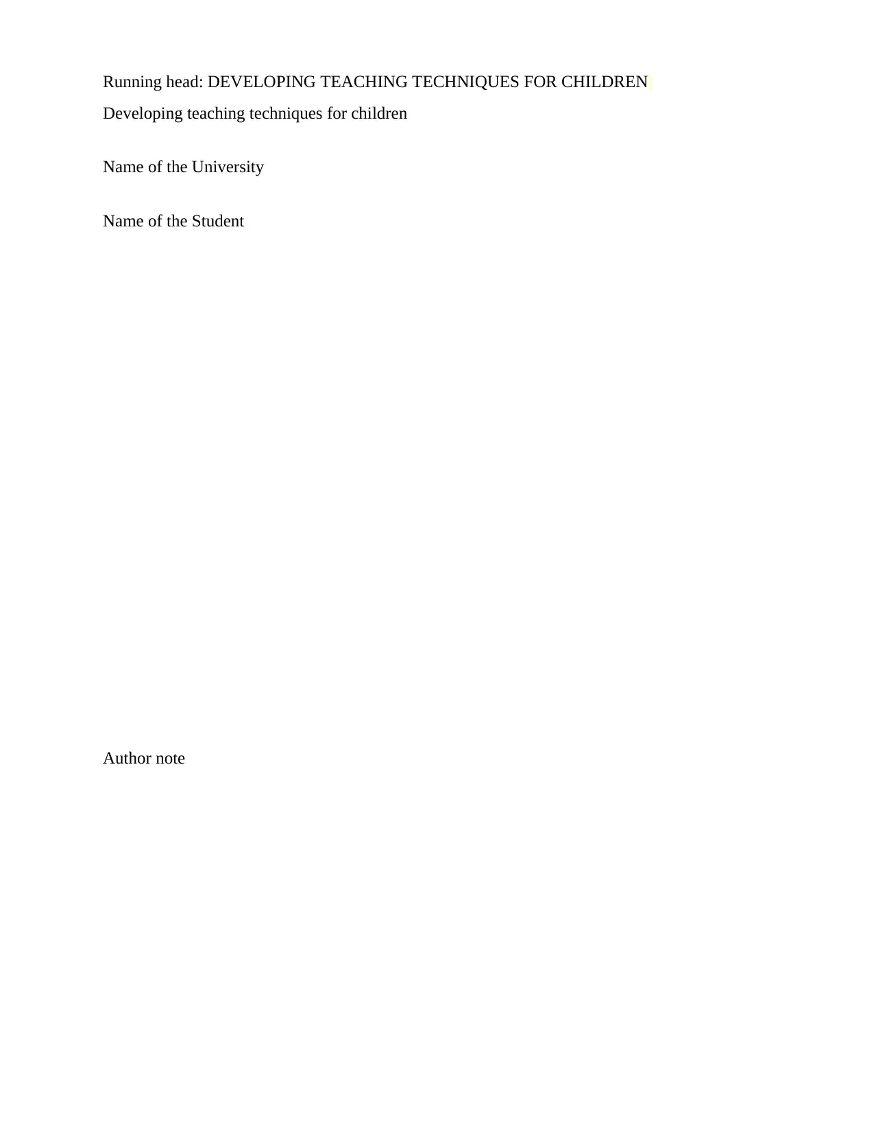 Document Page