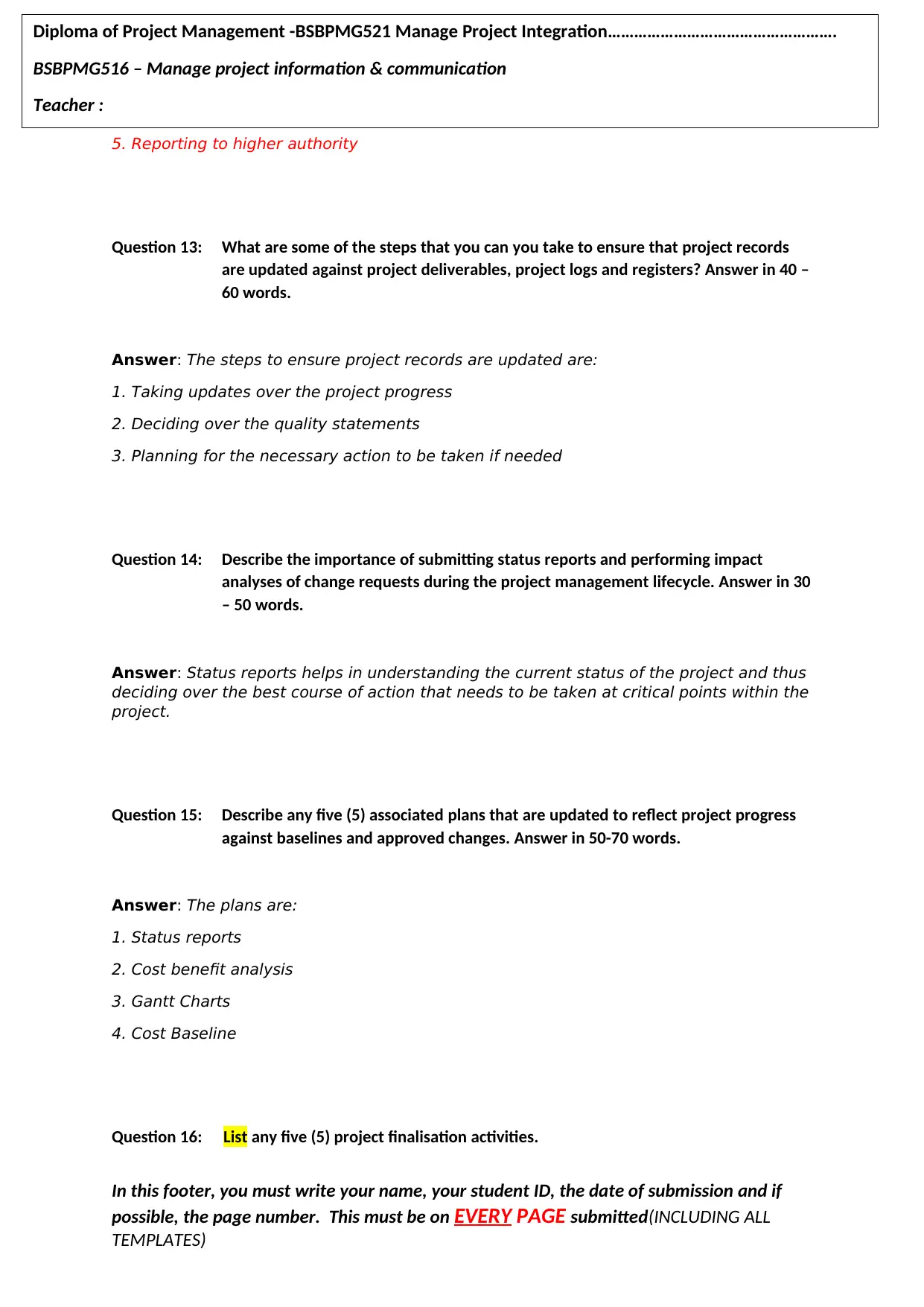 Document Page