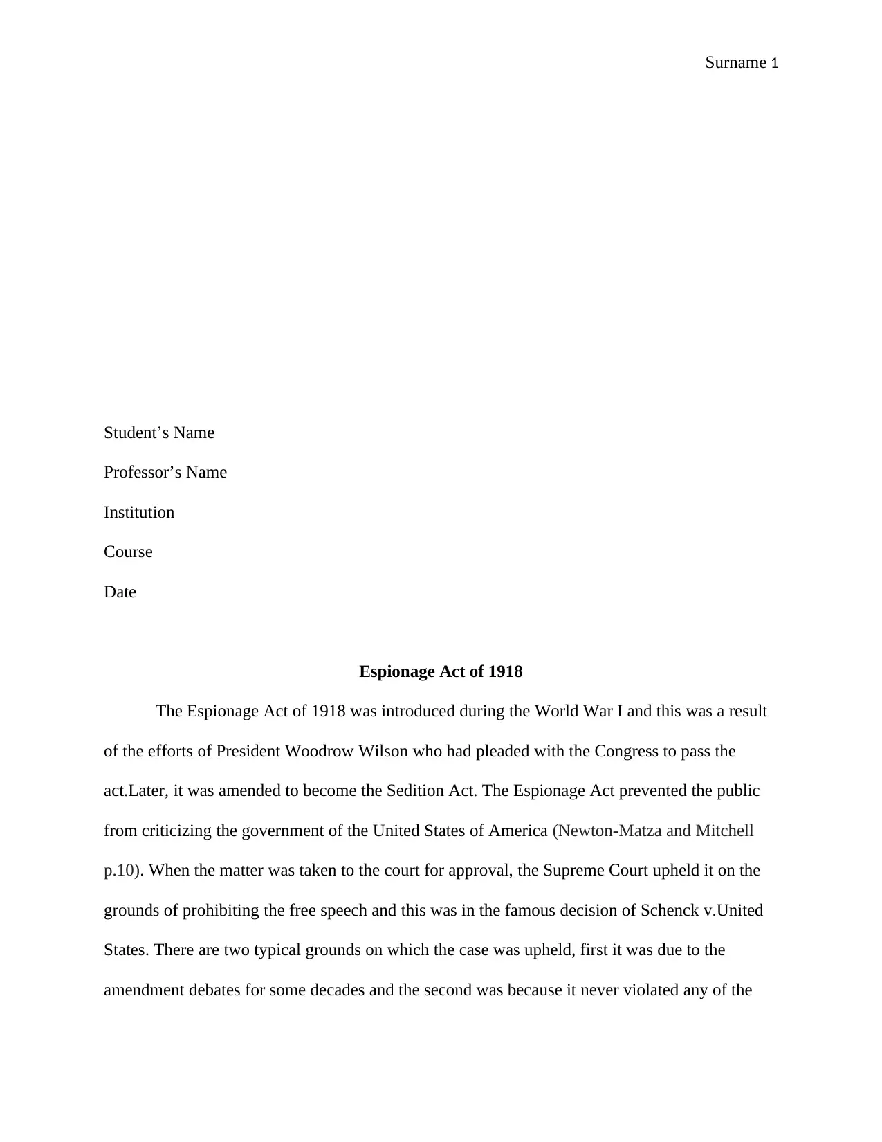 Document Page