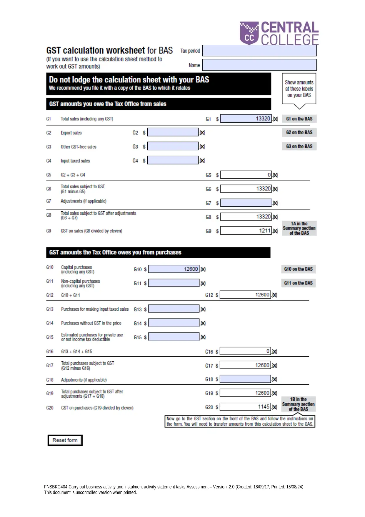 Document Page