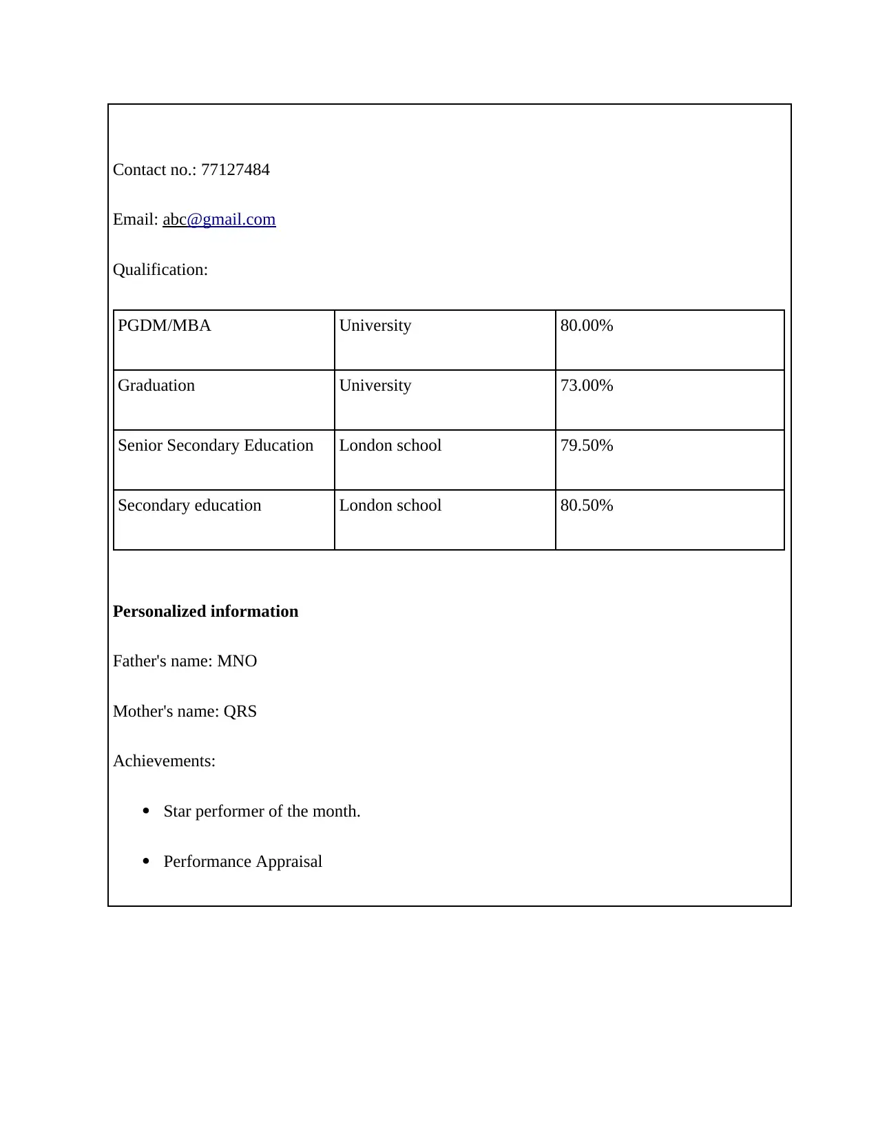 Document Page