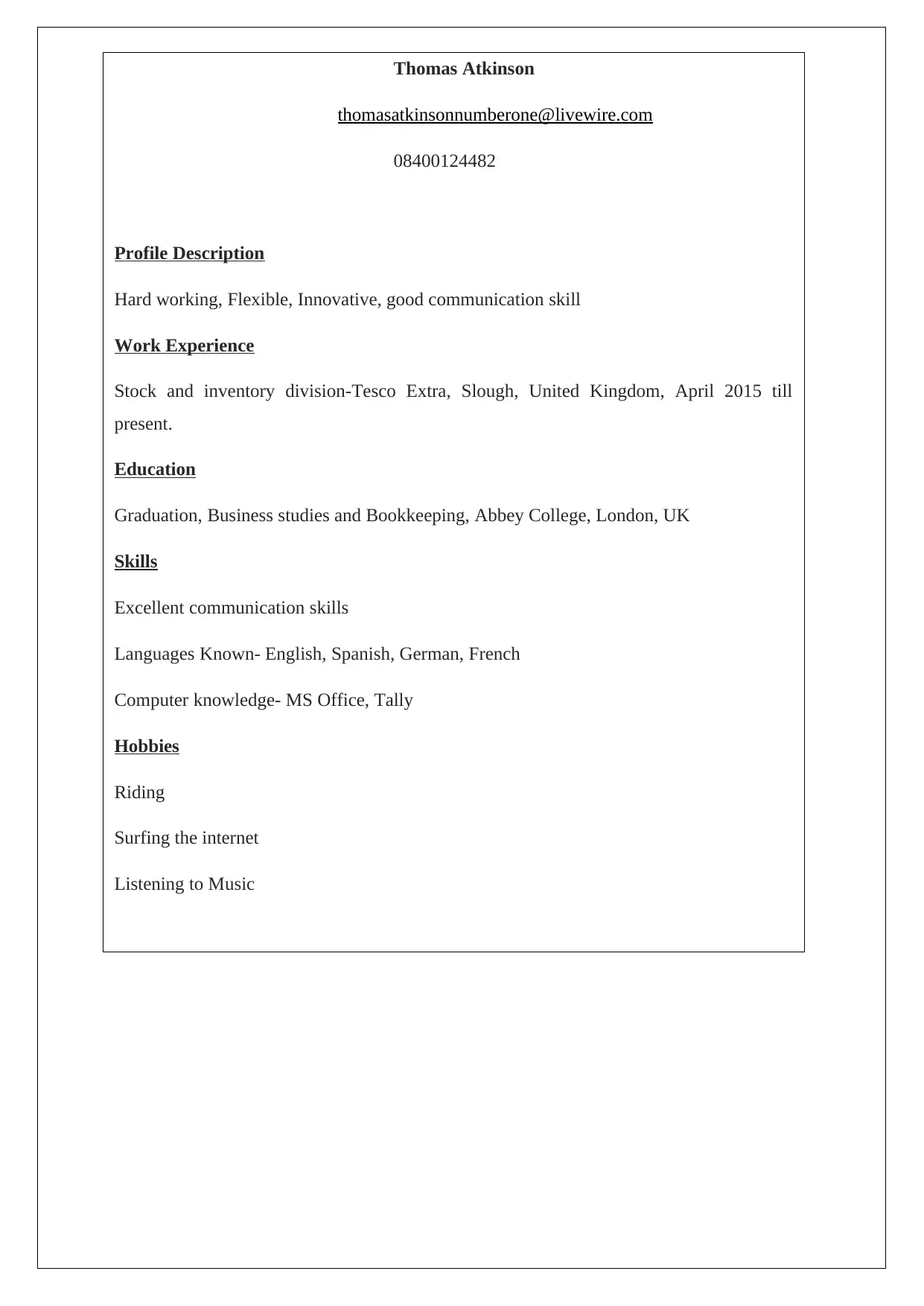 Document Page