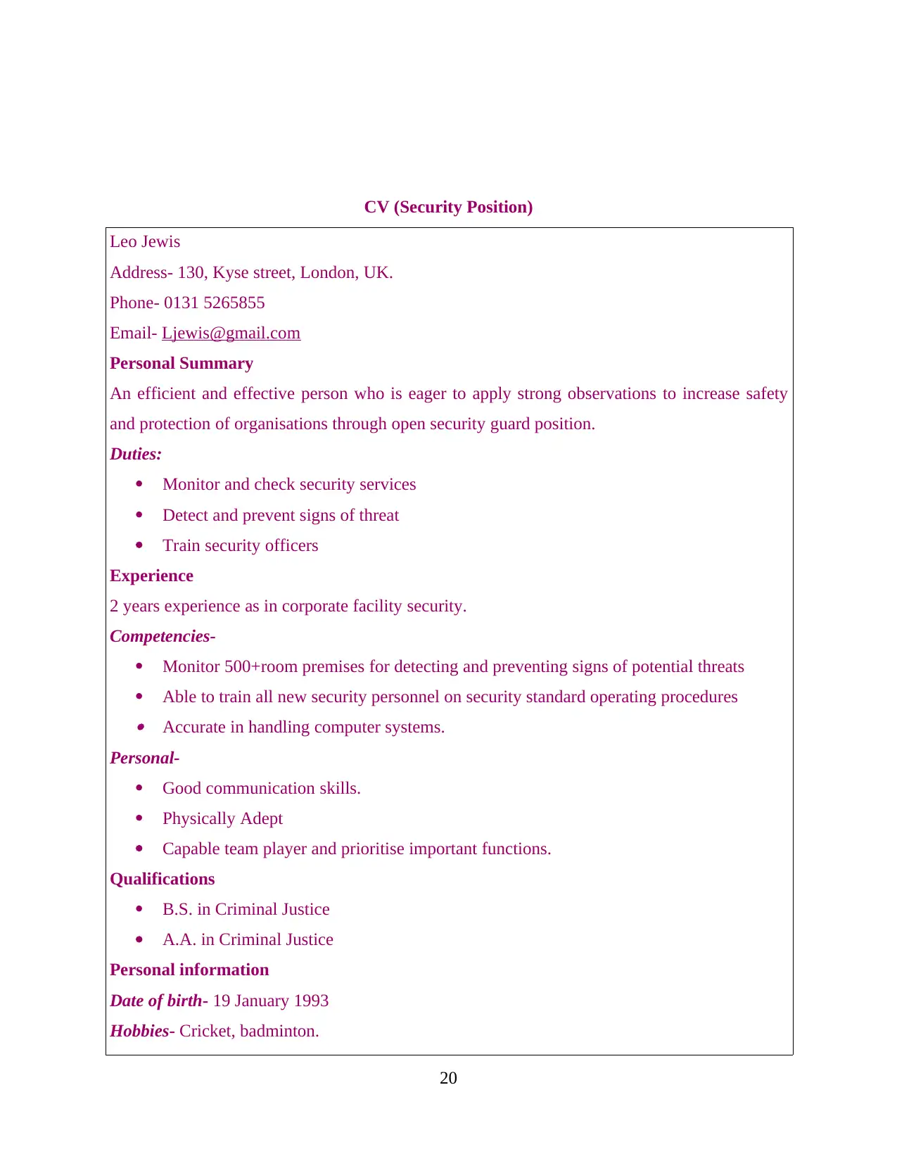 Document Page