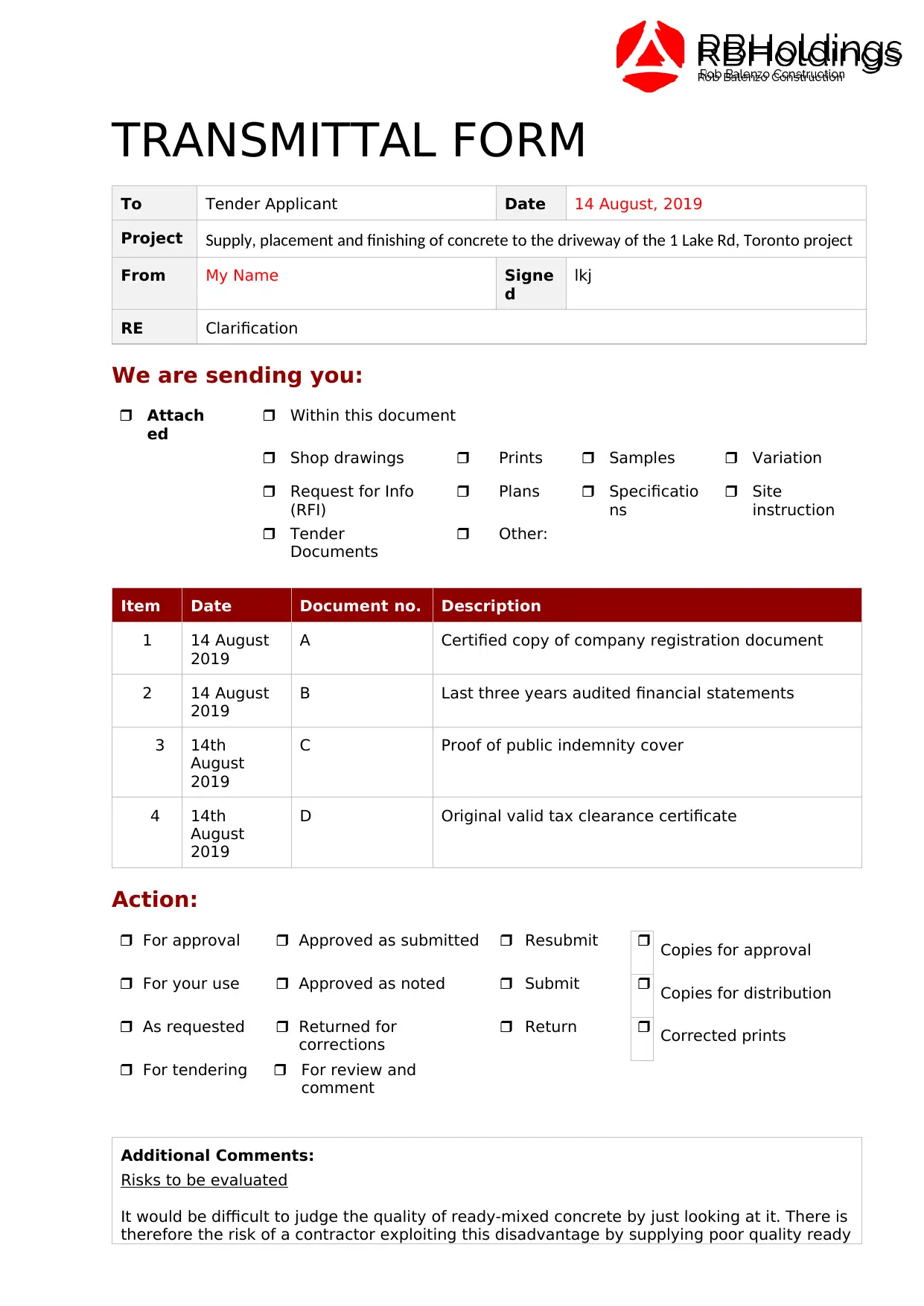 Document Page