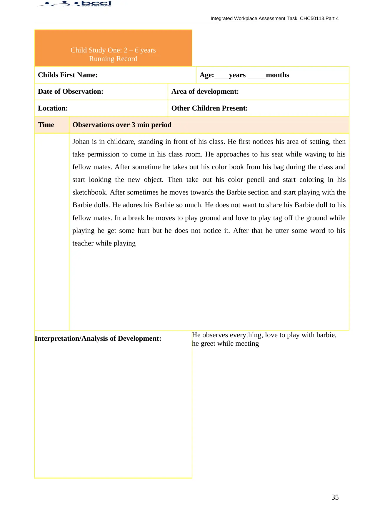 Document Page