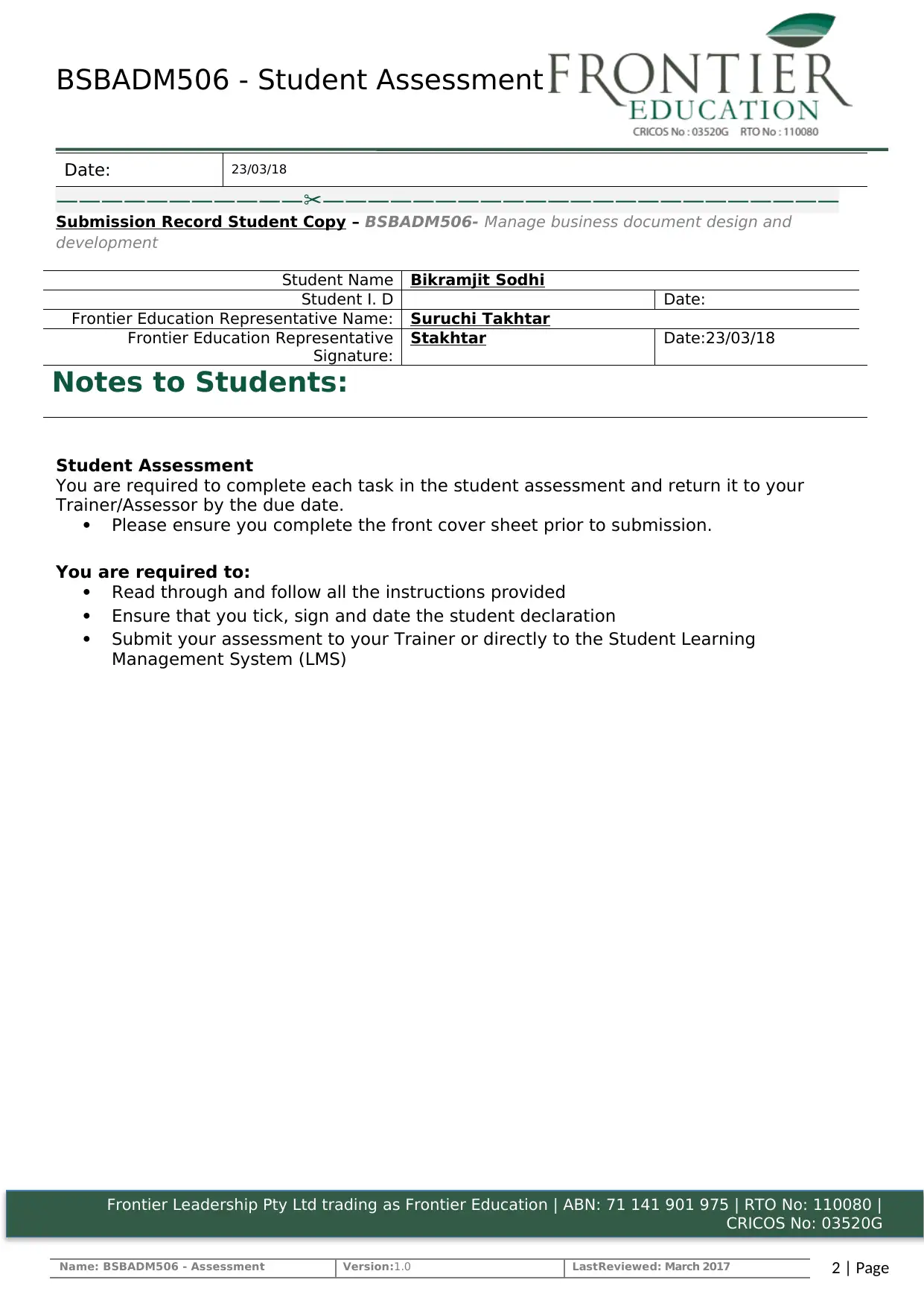 Document Page