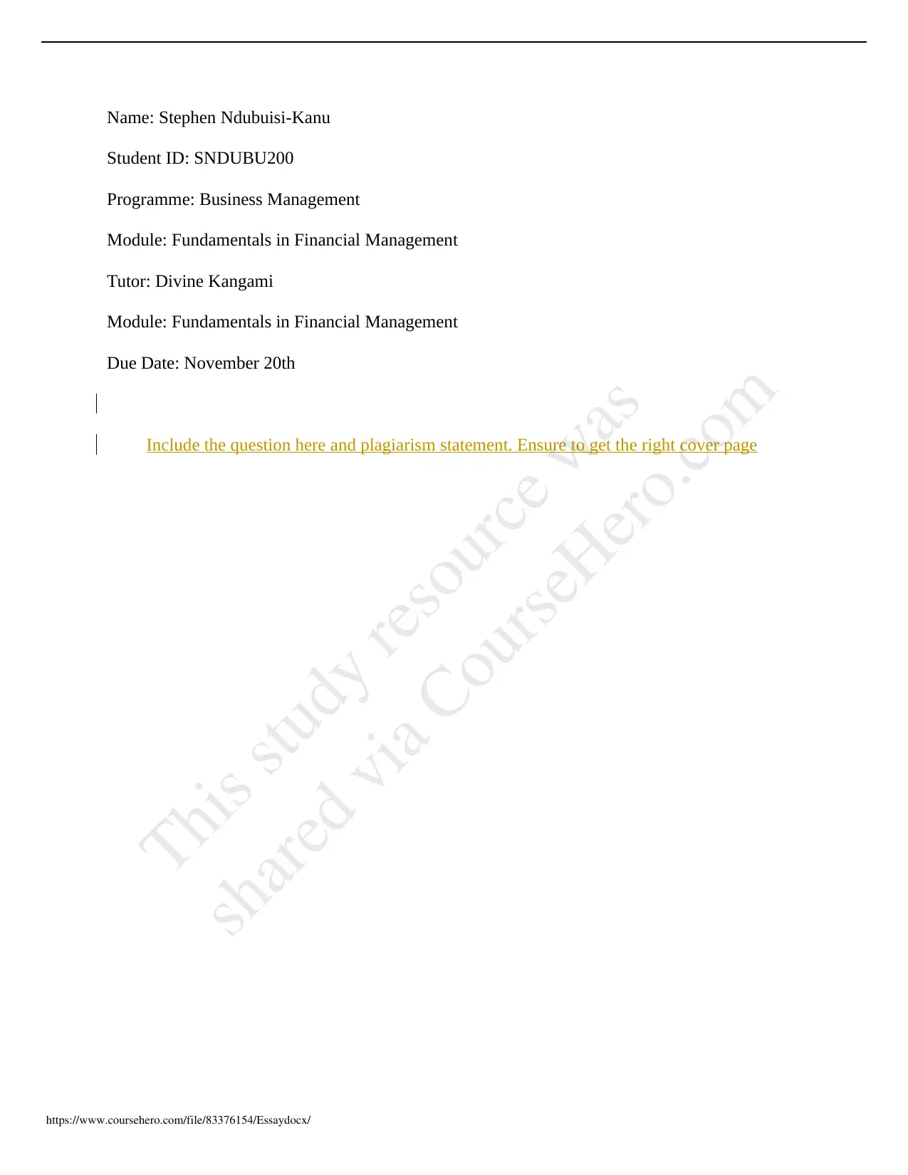 Document Page