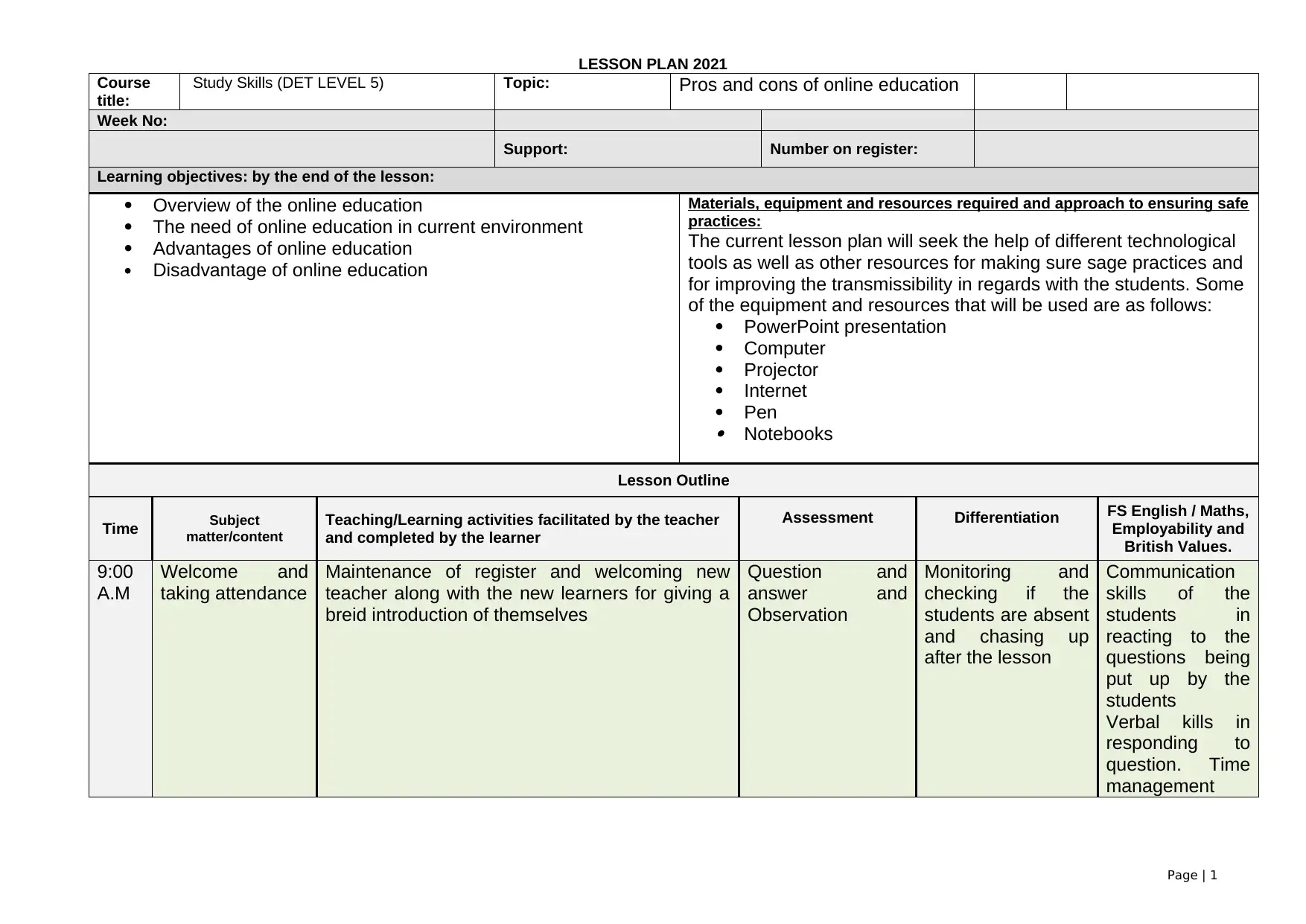 Document Page