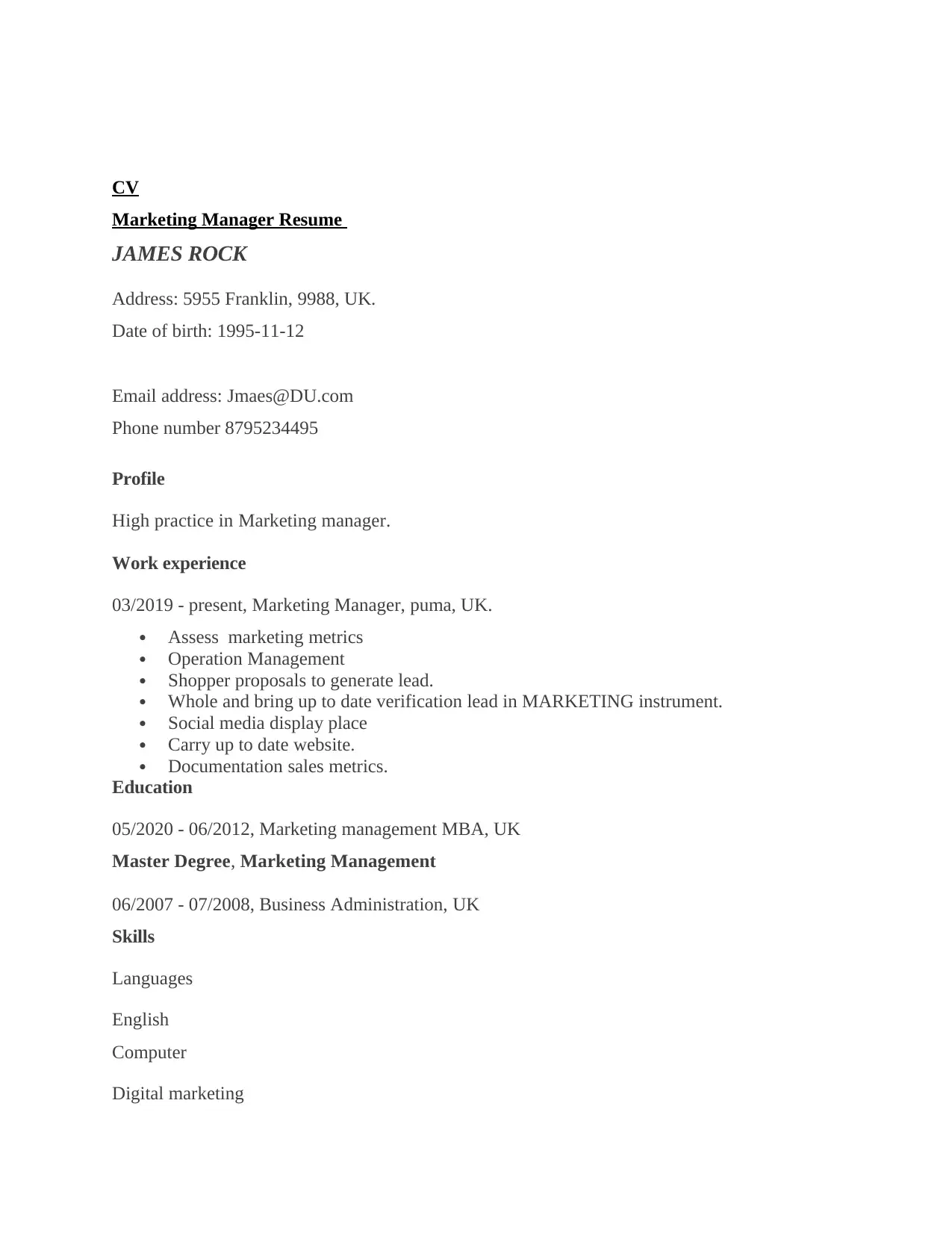 Document Page