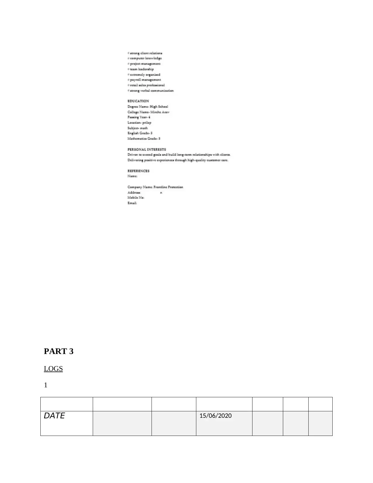 Document Page