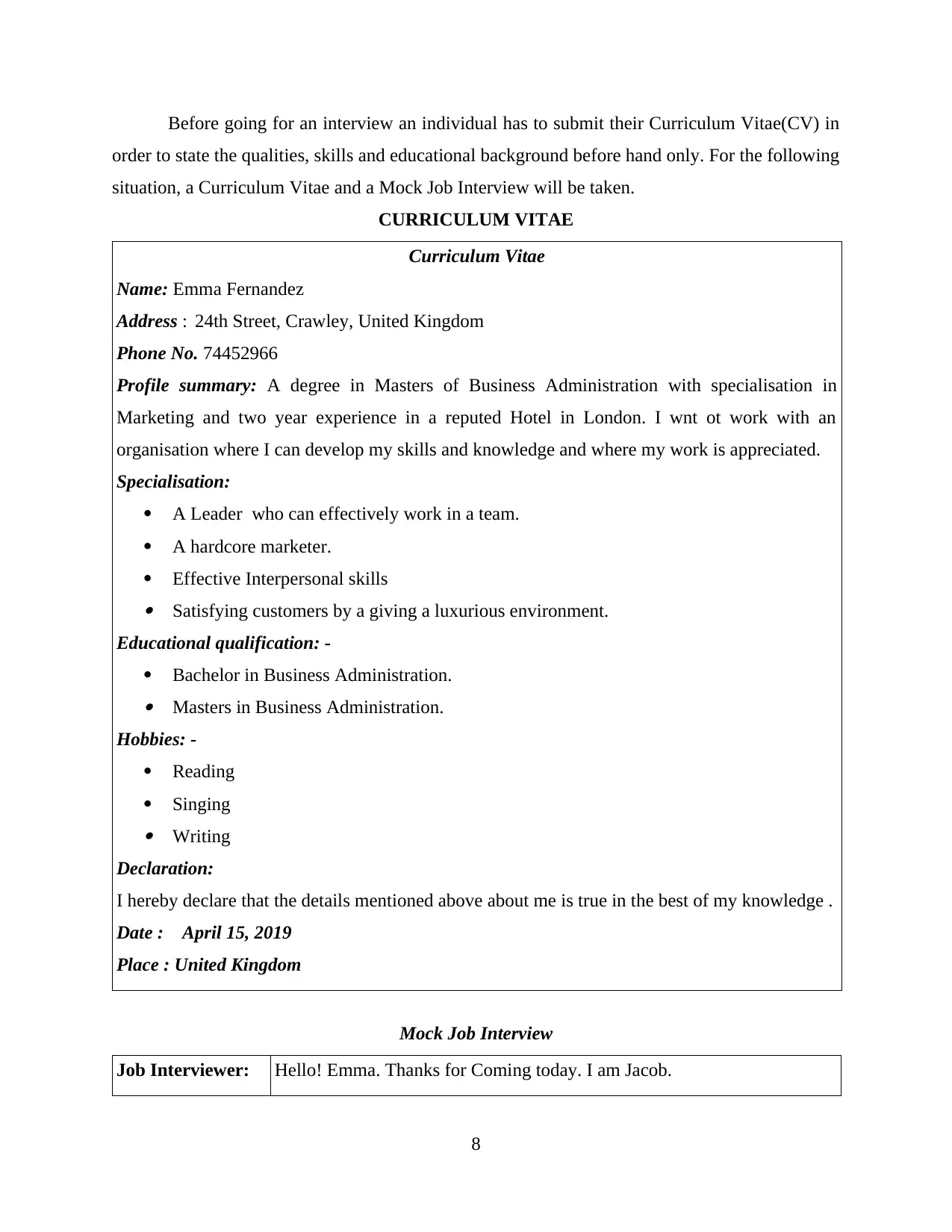 Document Page