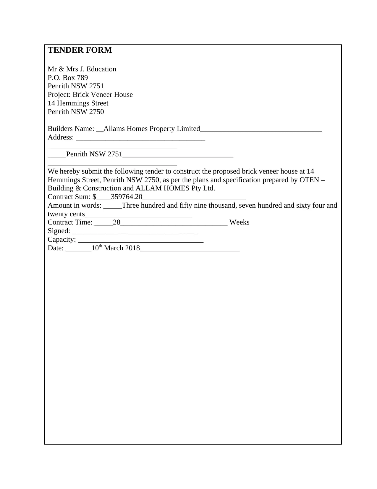 Document Page