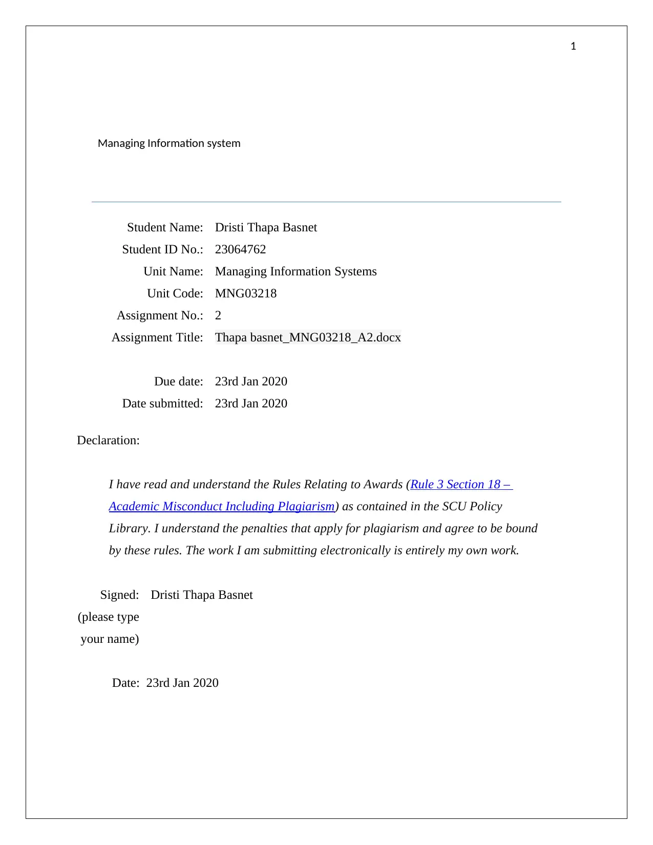 Document Page