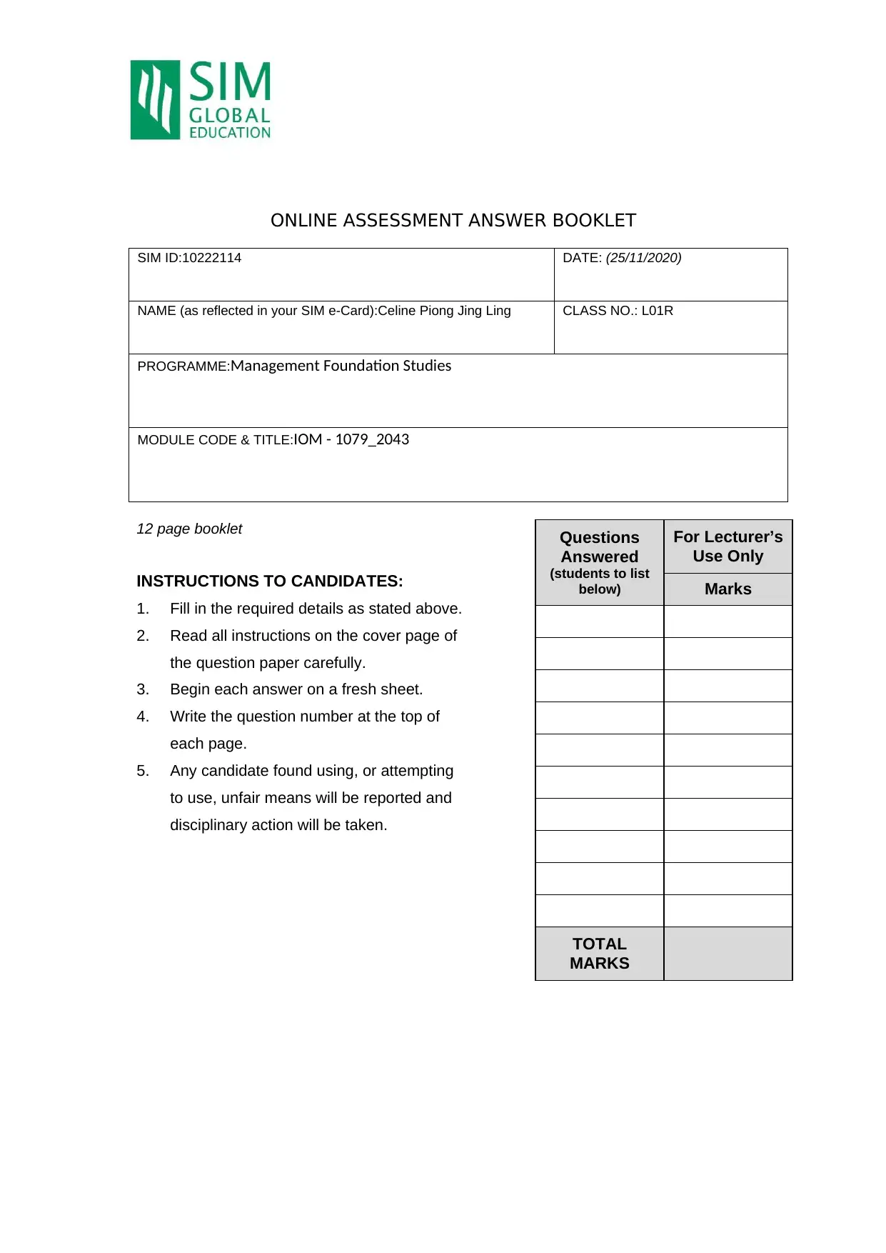 Document Page