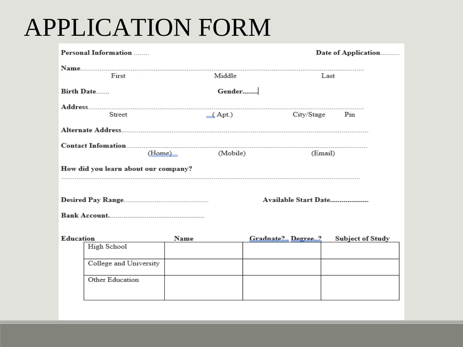 Document Page