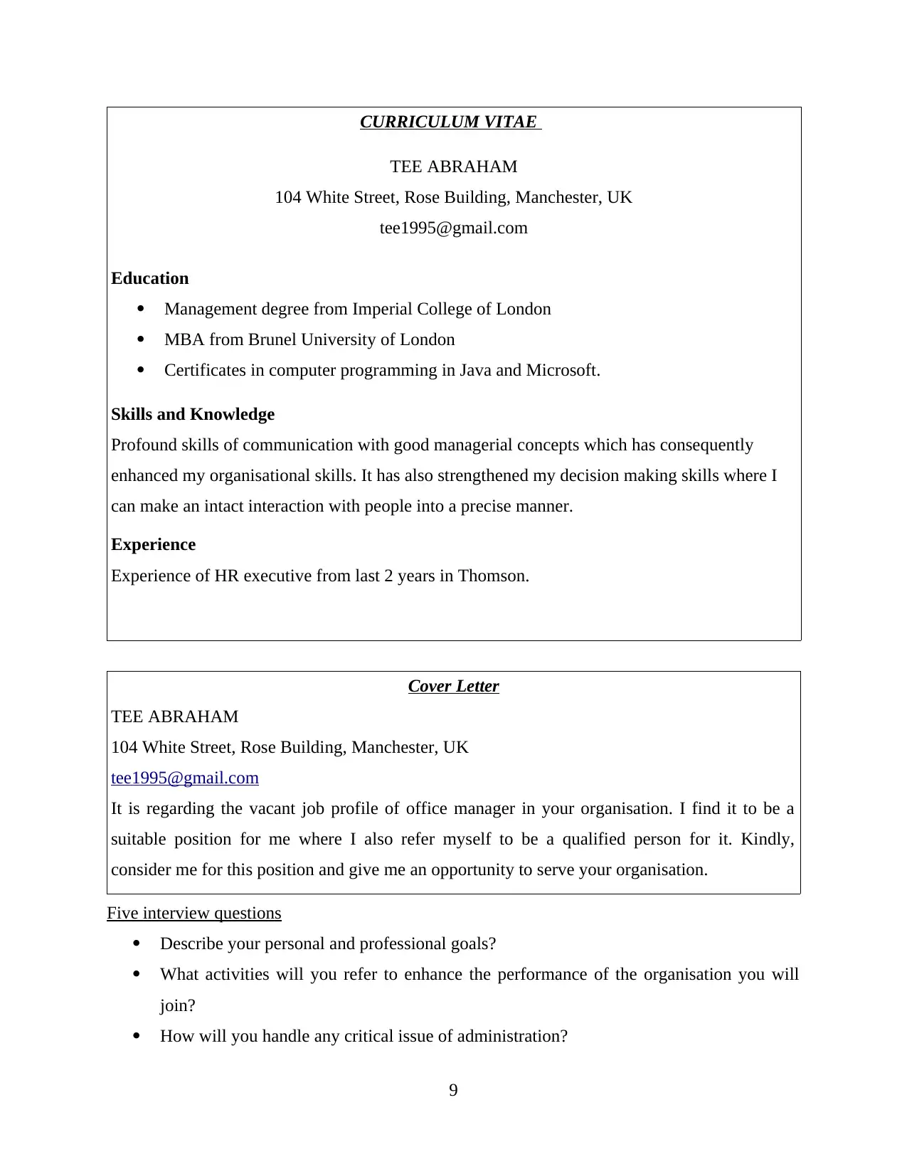 Document Page