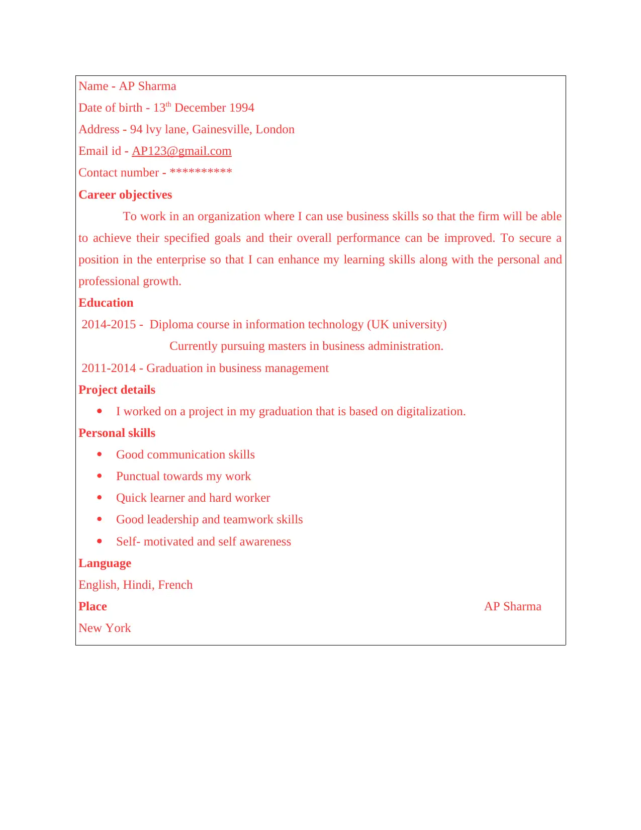 Document Page