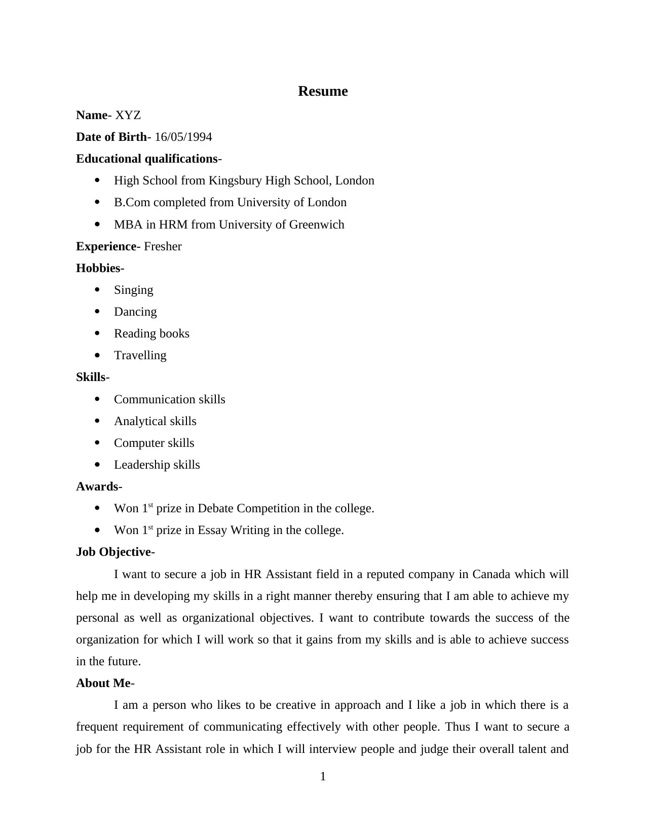 Document Page