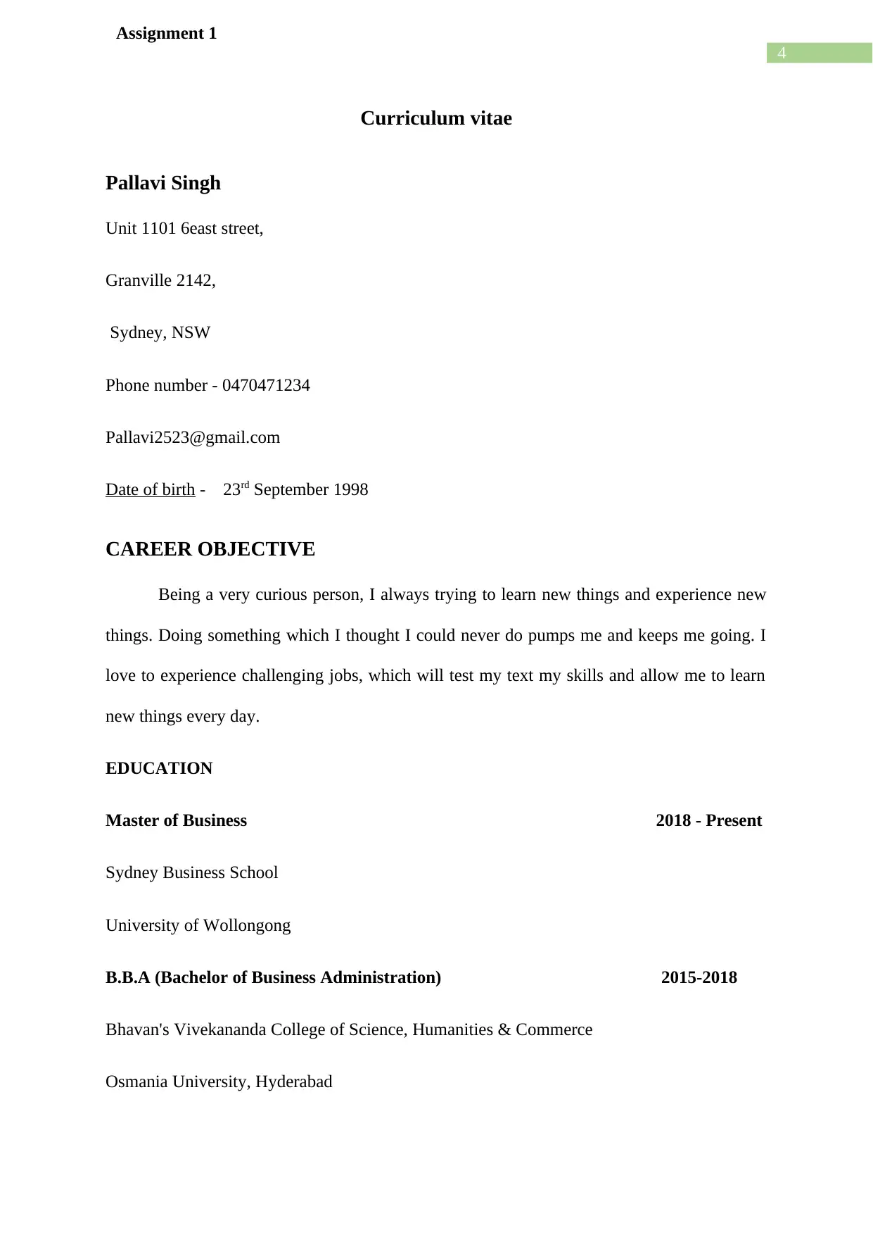 Document Page