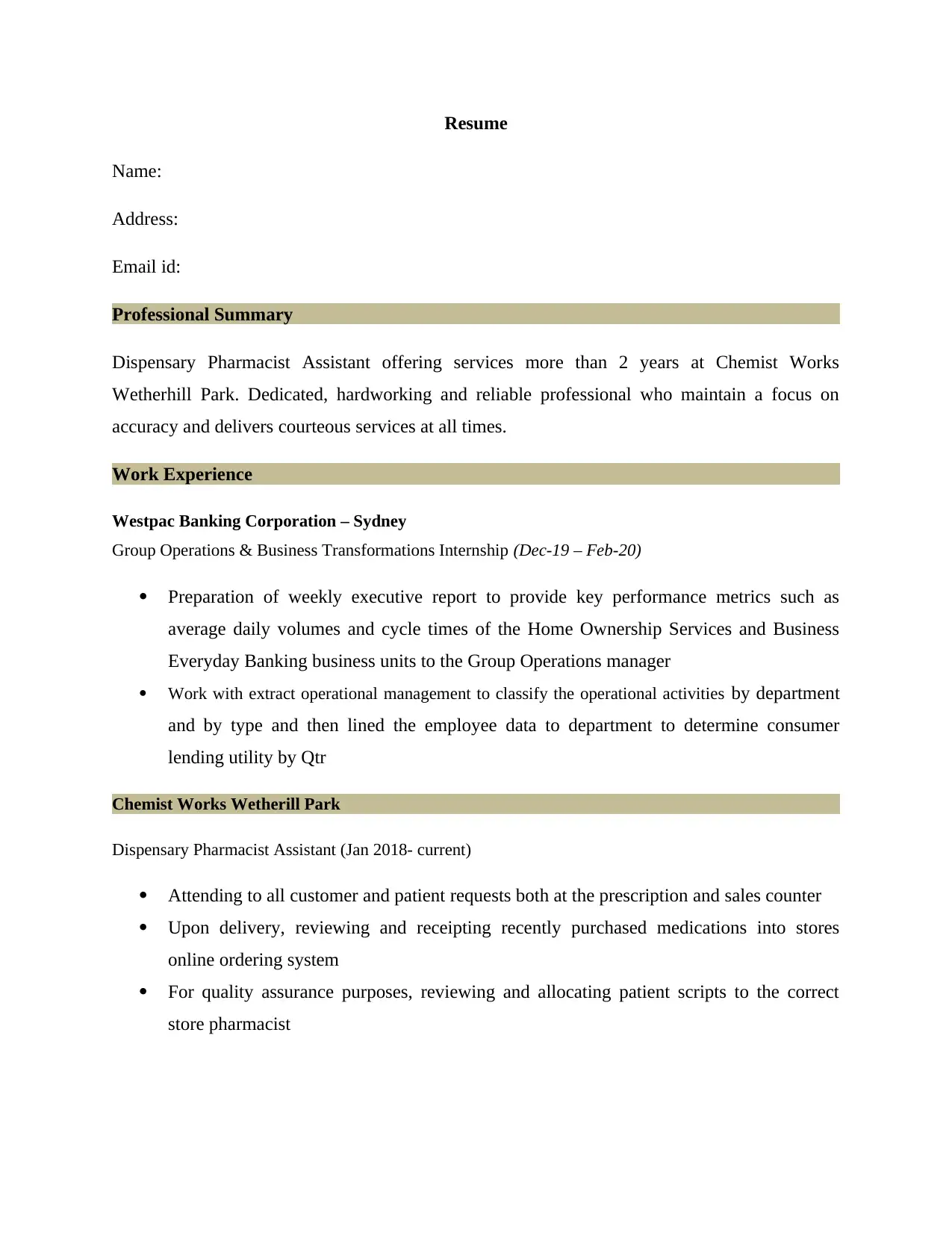 Document Page