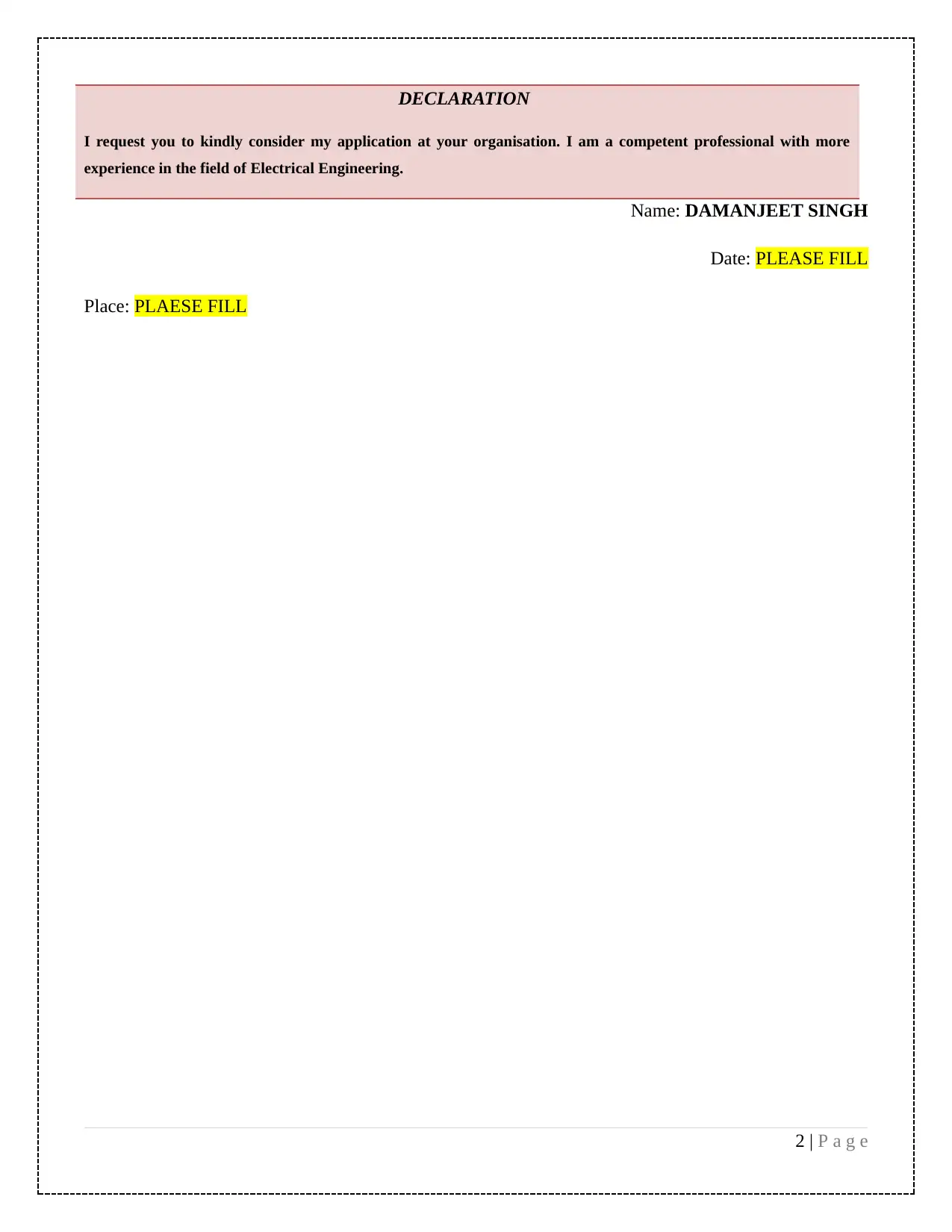 Document Page