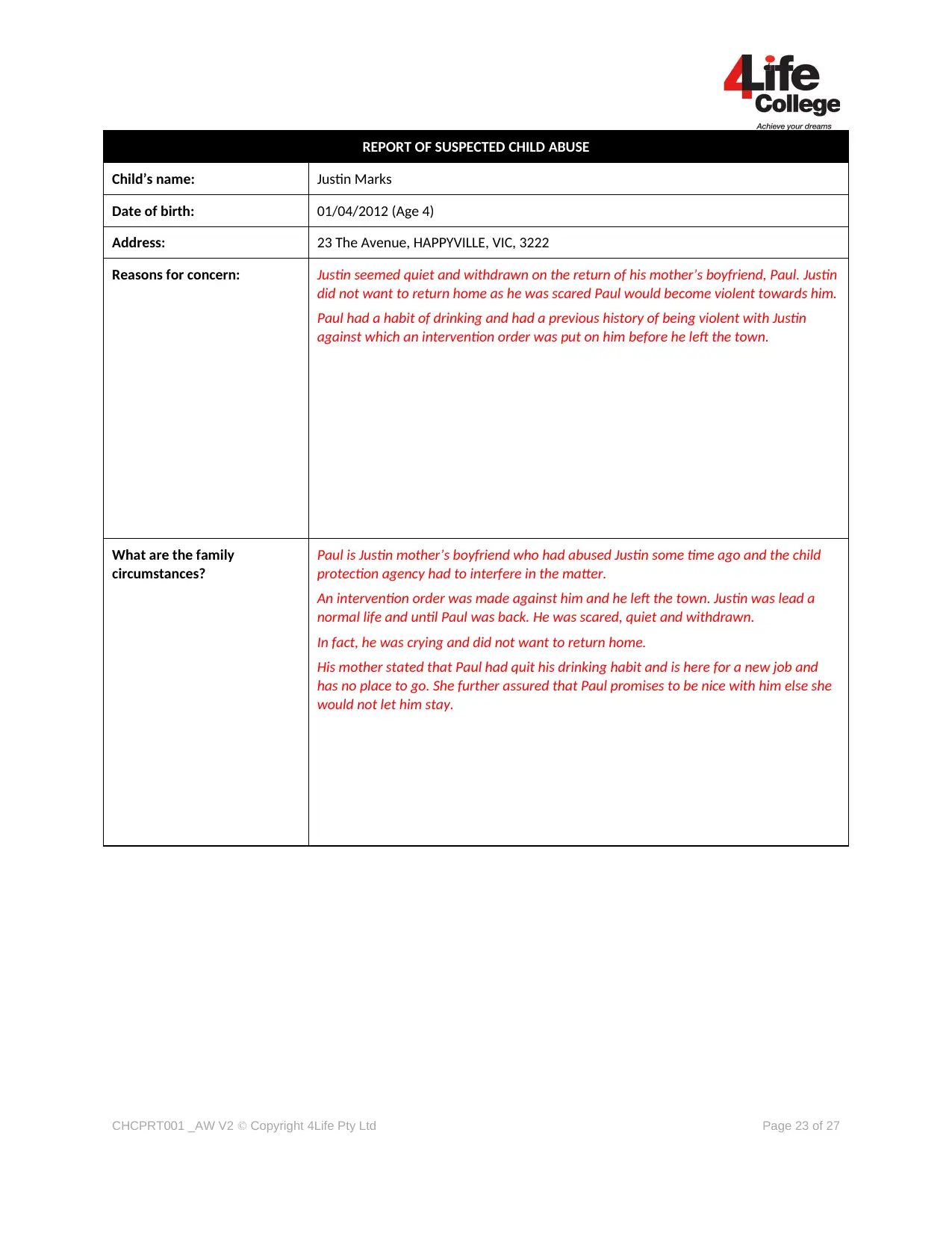 Document Page