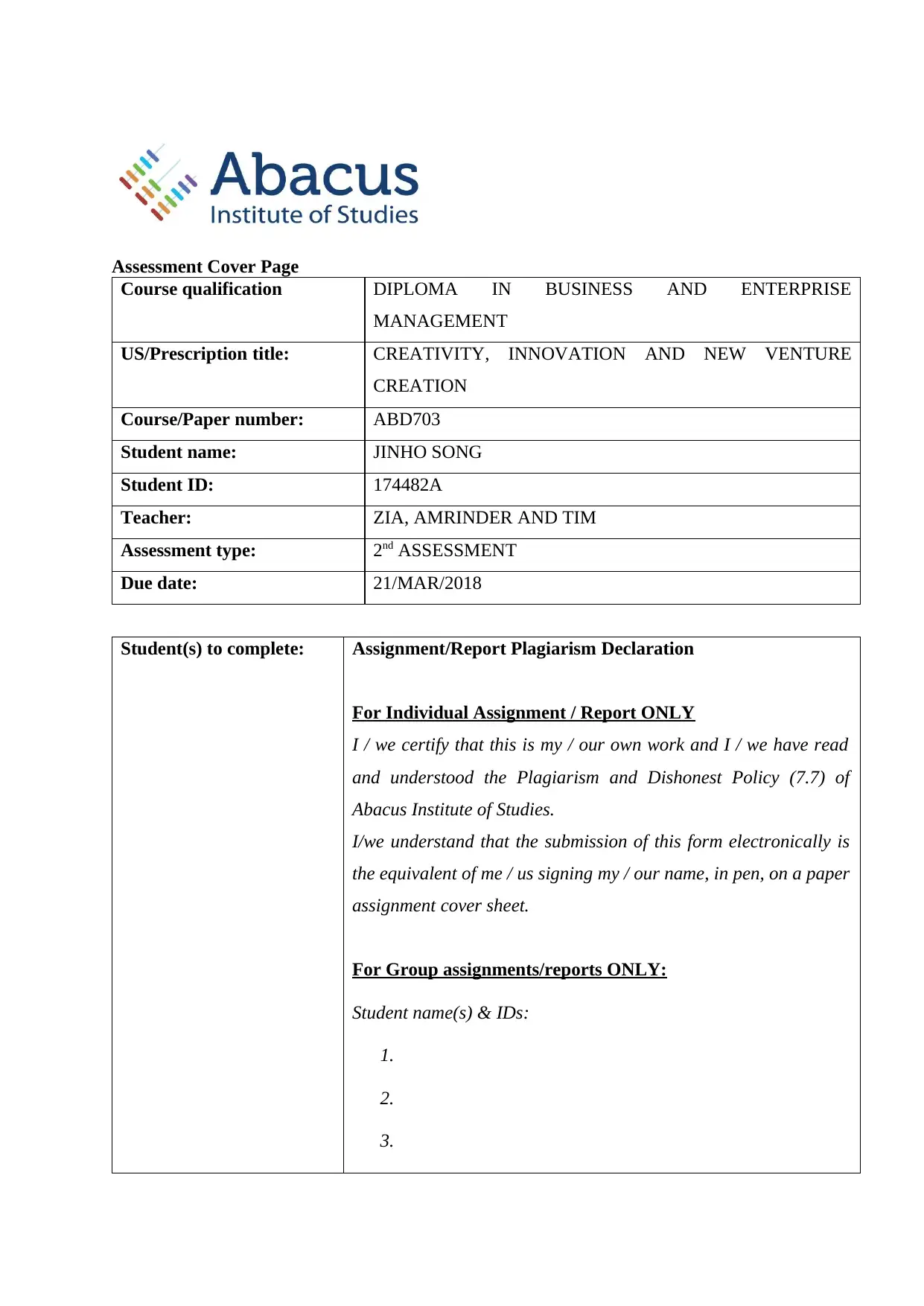 Document Page