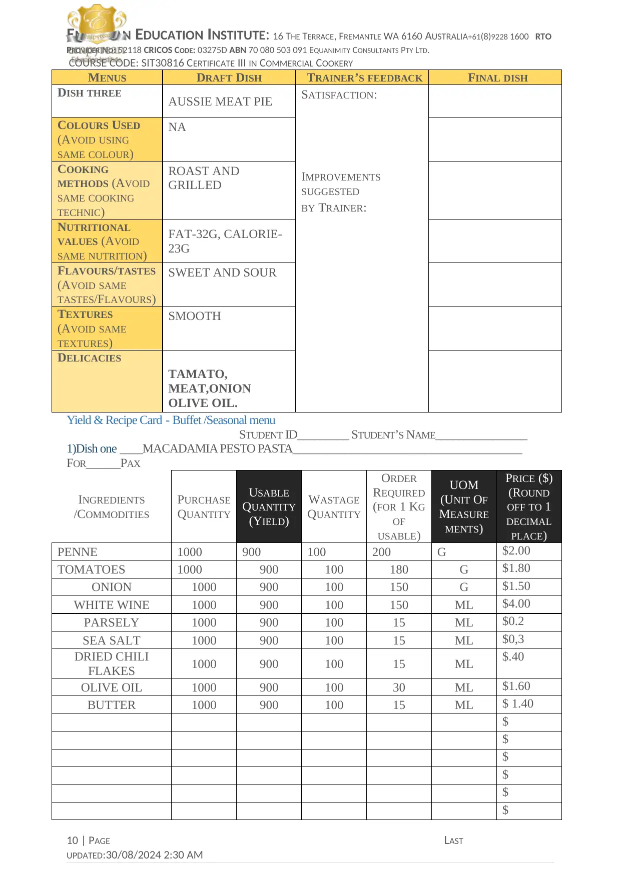 Document Page