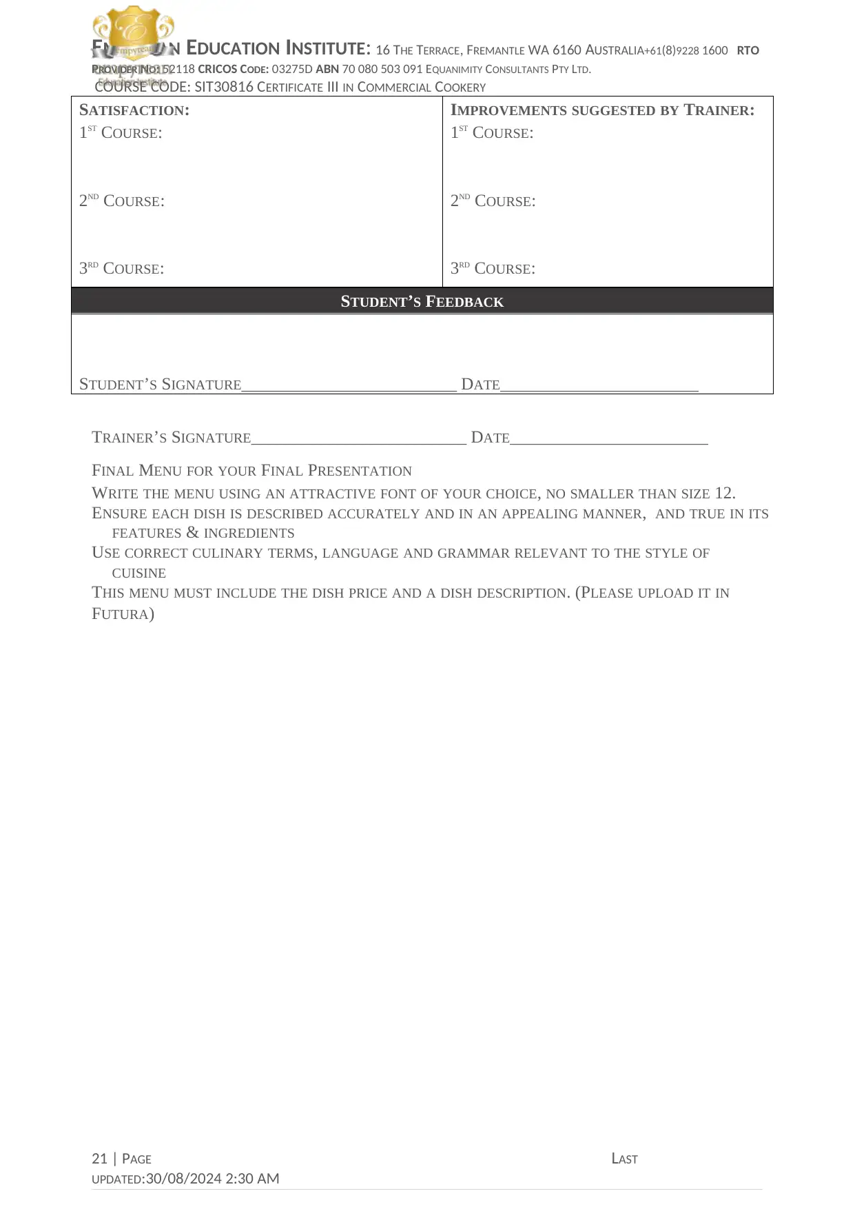 Document Page