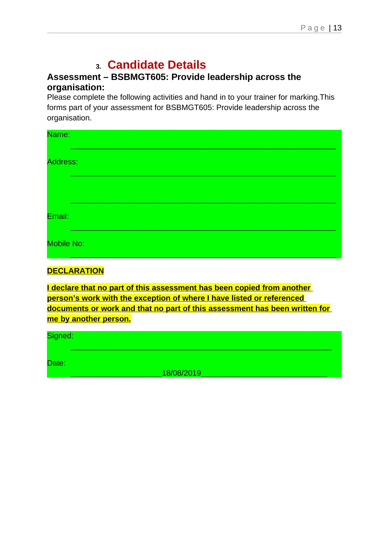 Document Page