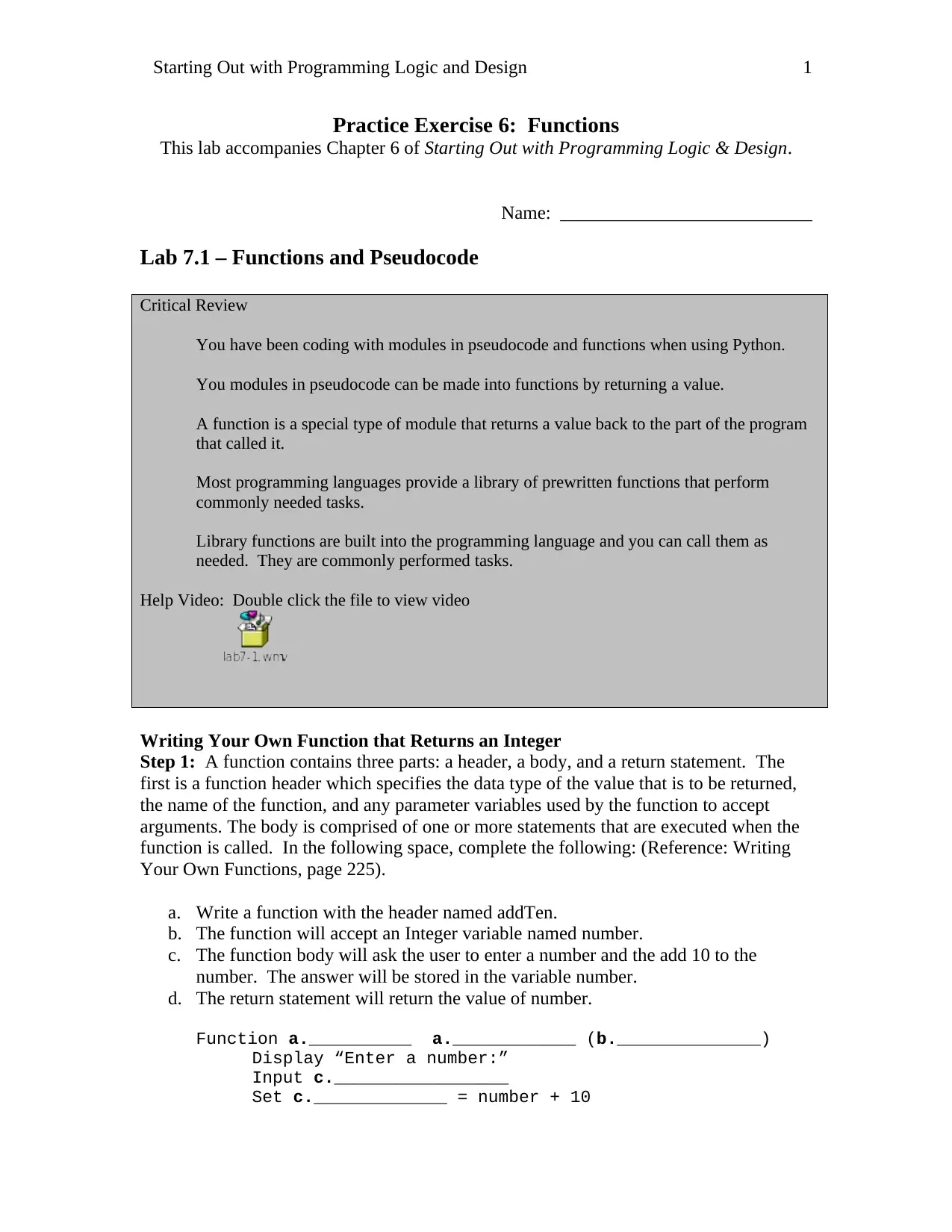 Document Page