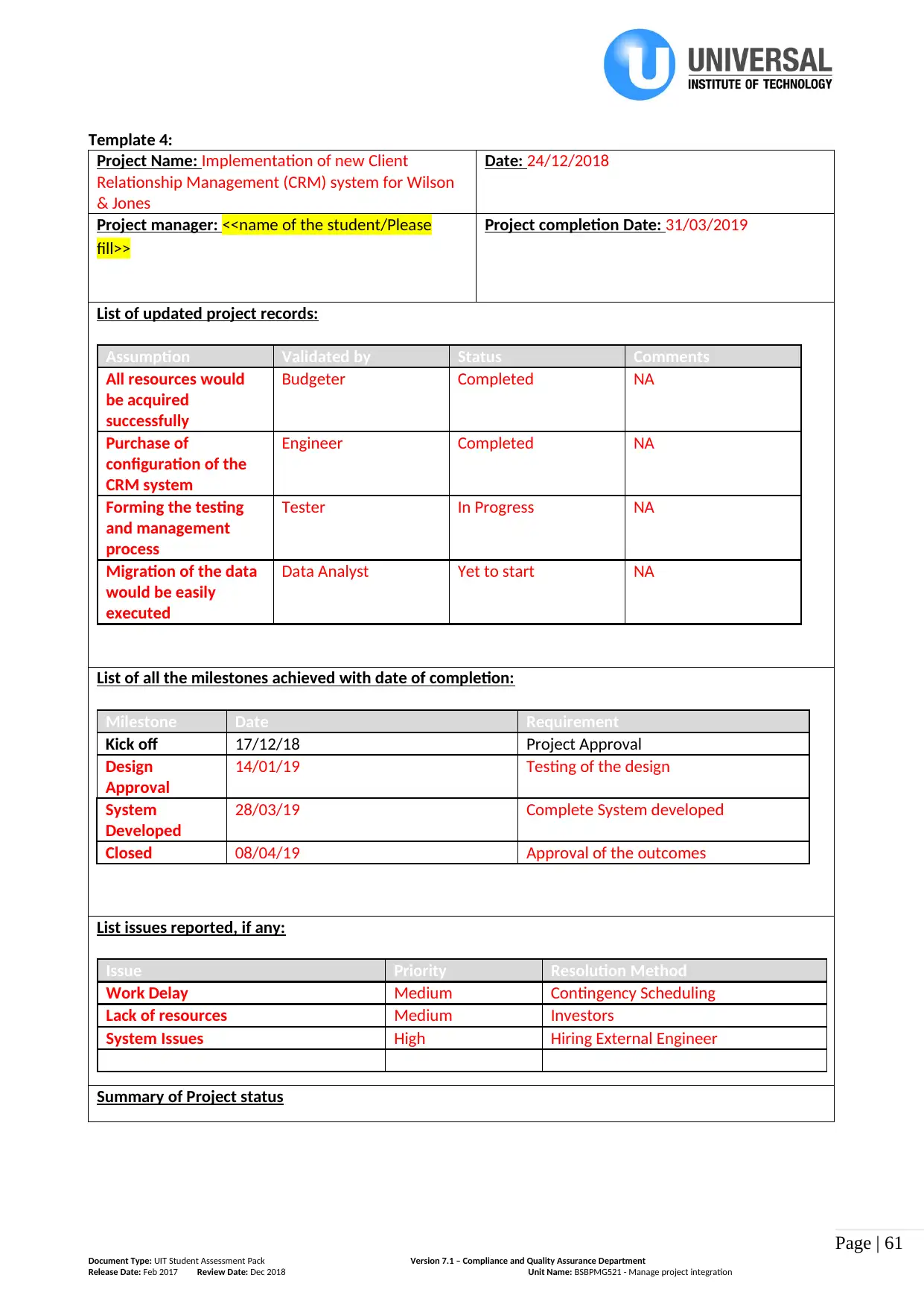 Document Page