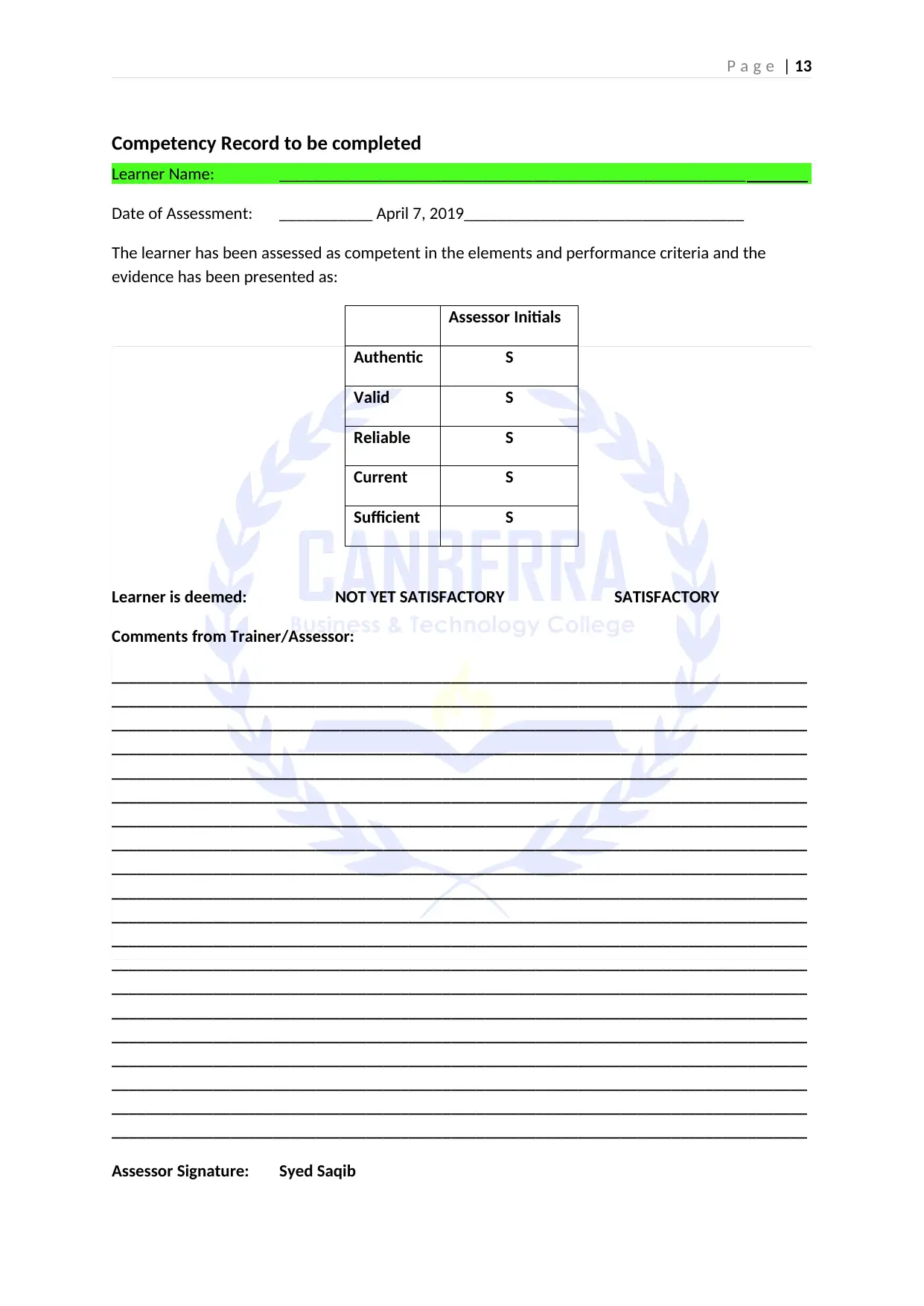 Document Page