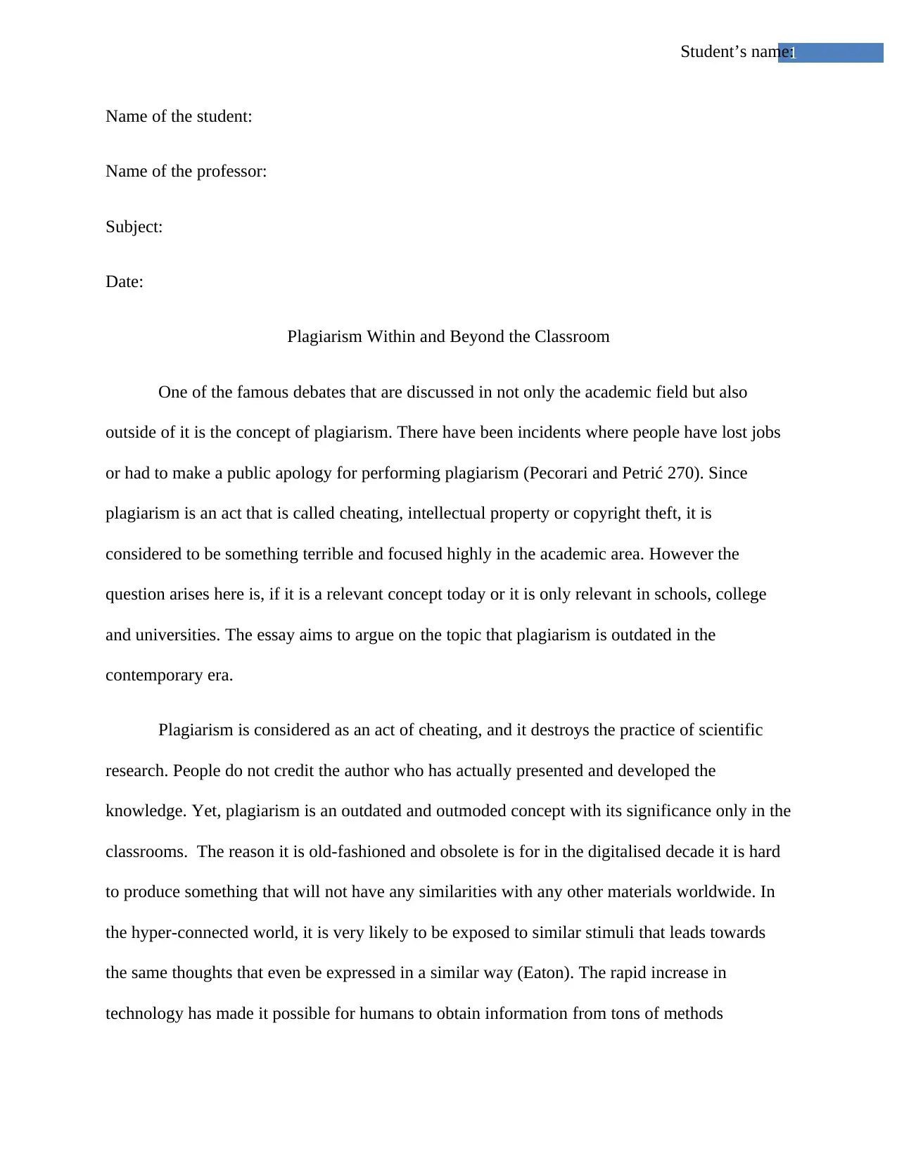 Document Page