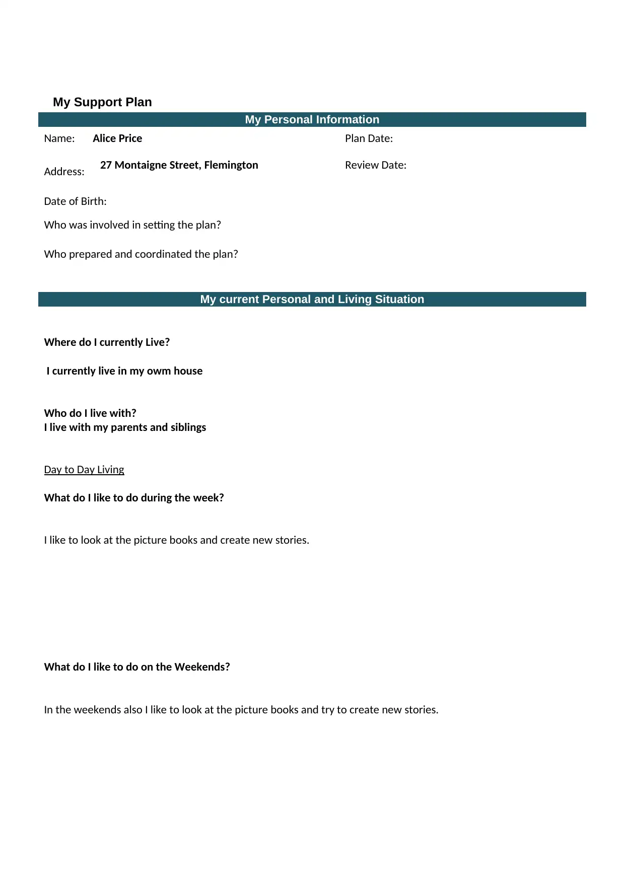 Document Page