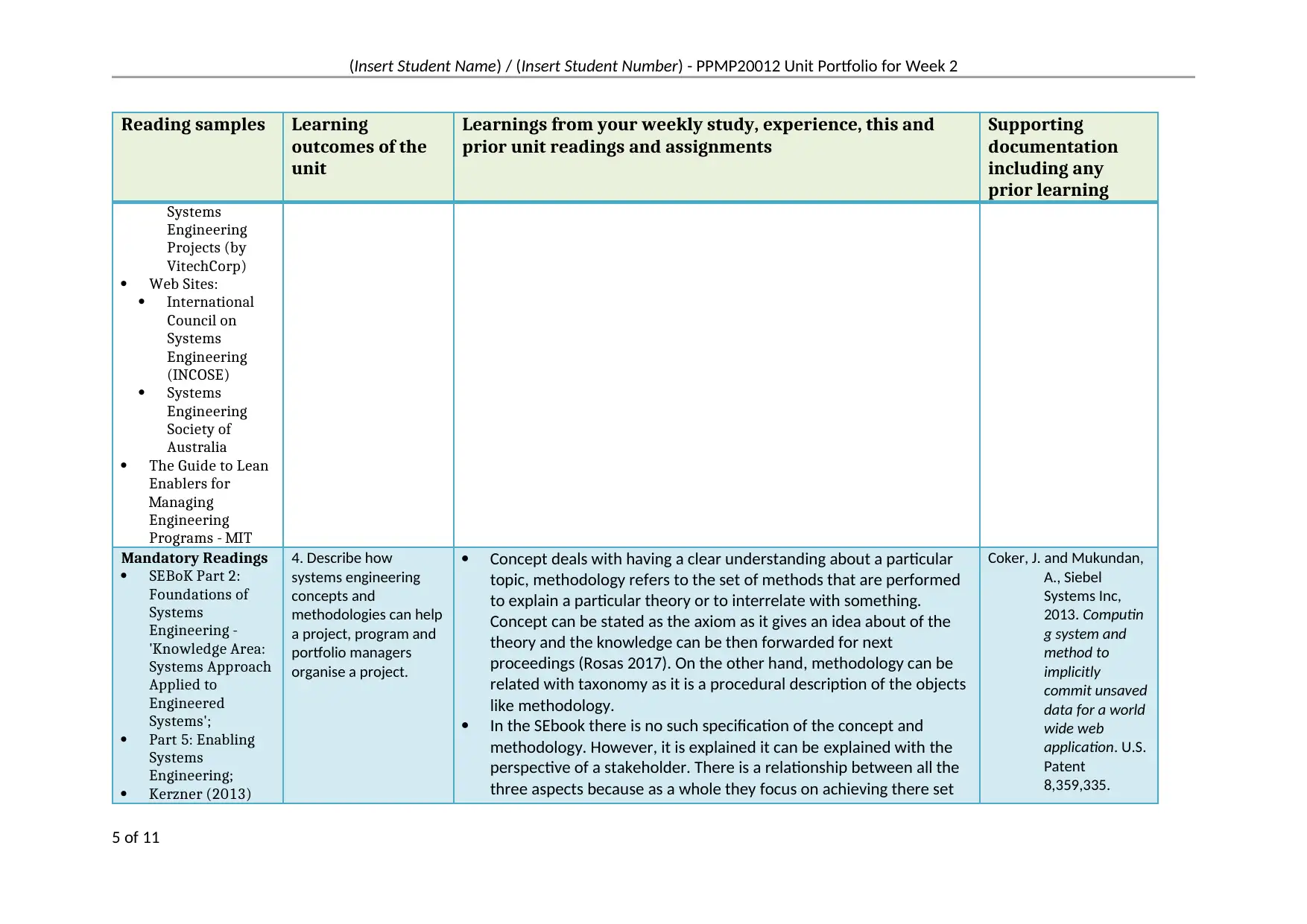 Document Page