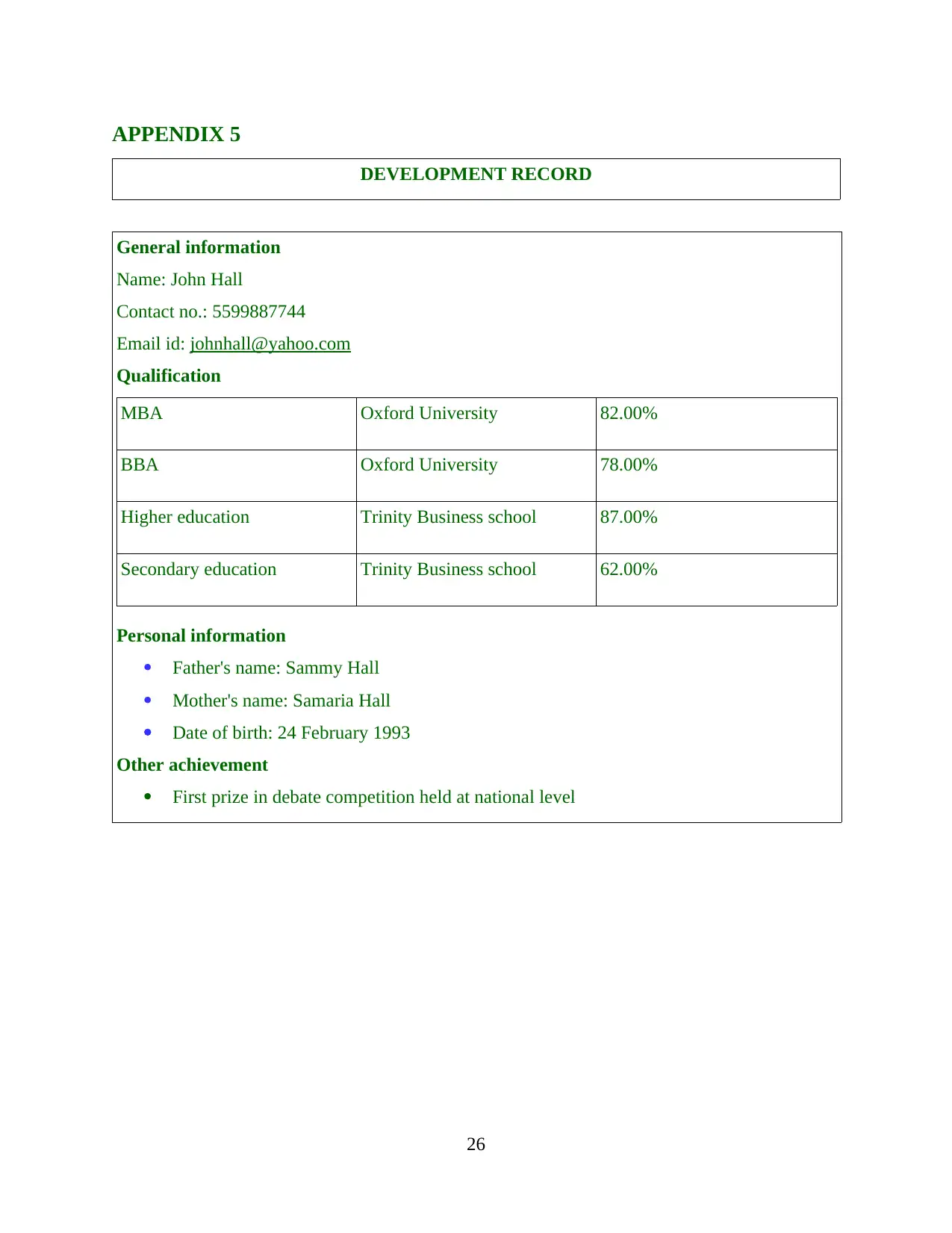 Document Page