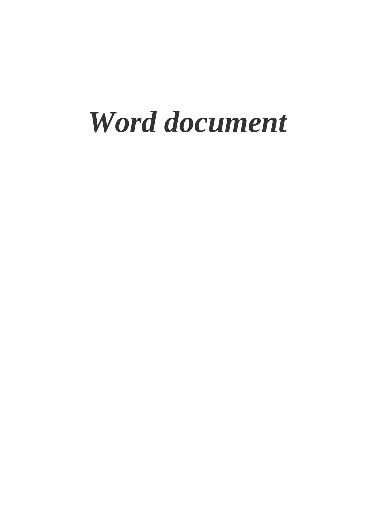 Document Page