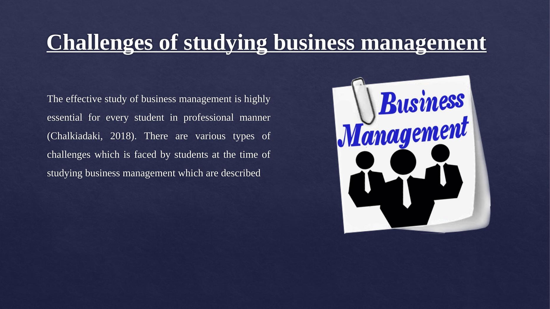 Developing Academic And Professional Skills For Business Management ...