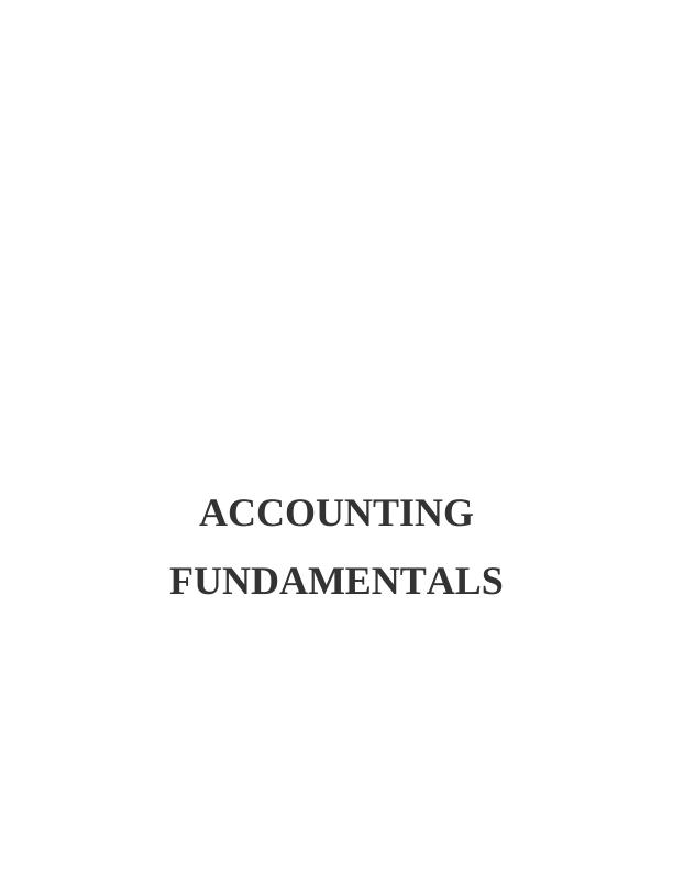 Accounting Fundamentals: Break Even Analysis and Management Accounting Techniques_1
