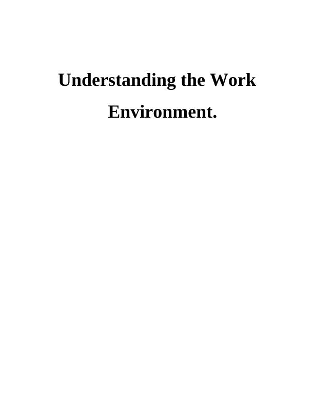 Understanding the Work Environment at Amazon Desklib