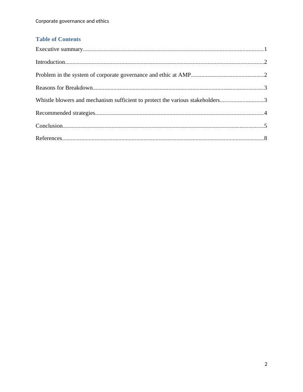 case study on business ethics and corporate governance