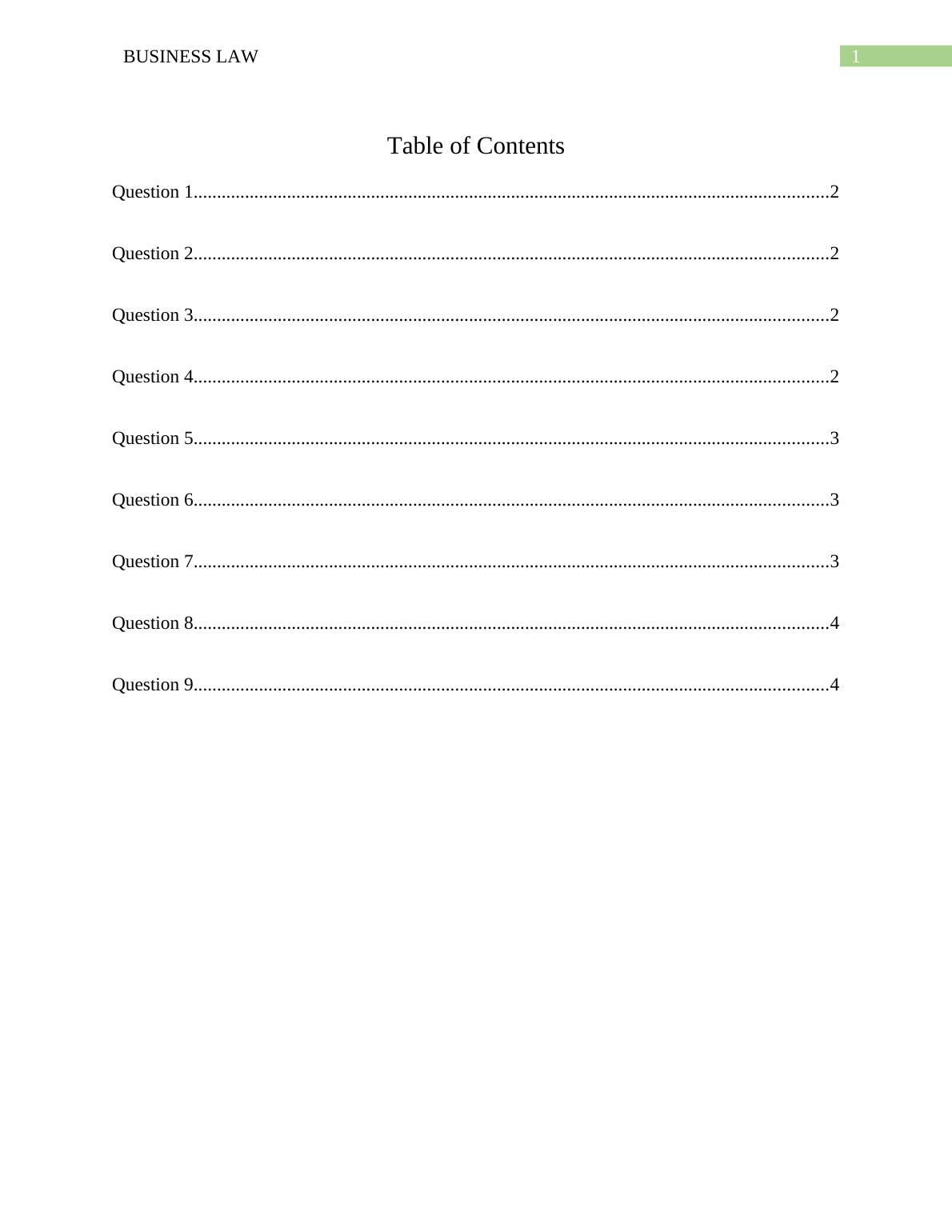 Business Law Study Material Desklib