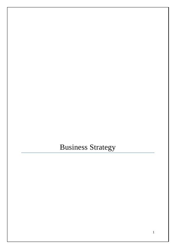 Business Strategy Analysis for Aldi Supermarket Chain_1