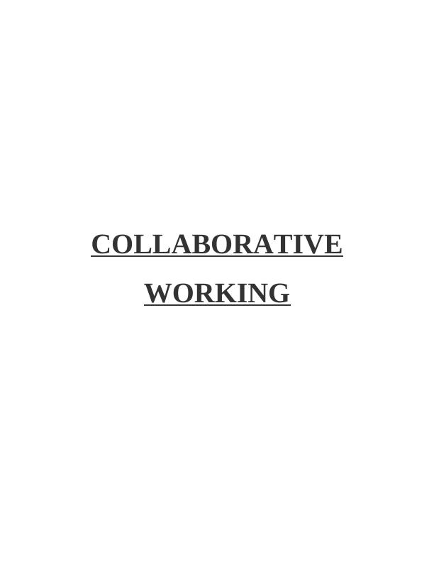 collaborative-working-in-health-and-social-care-sector-desklib