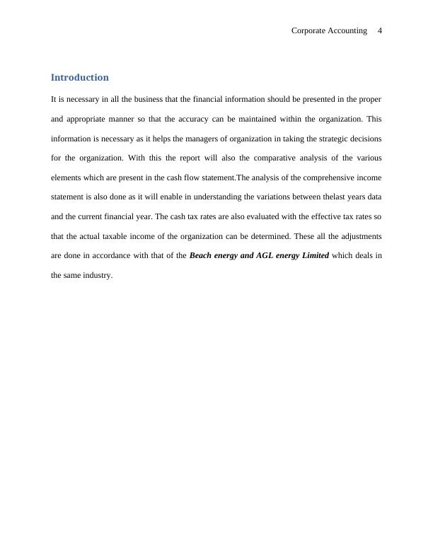 Corporate Accounting: A Comparative Analysis of AGL Energy Limited and Beach Energy Limited_4