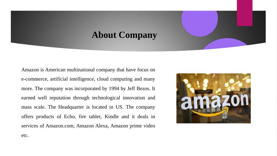 Importance of E-commerce and Digital Technologies for Amazon_3