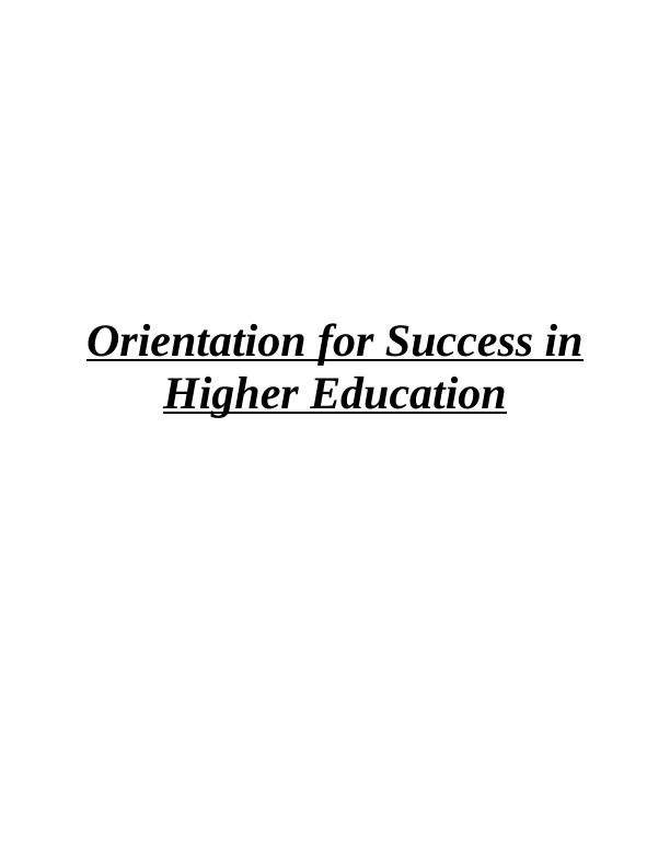 E-Portfolio Orientation for Success in Higher Education_1