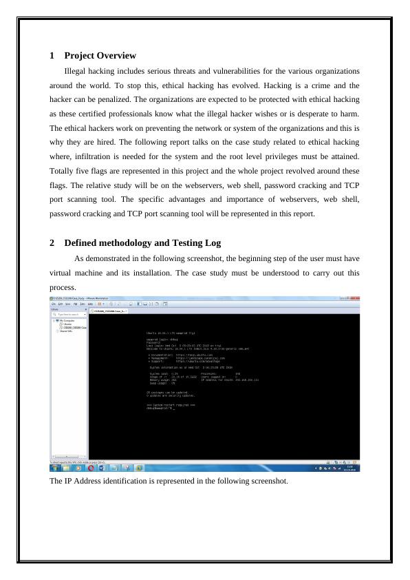 the analysis of ethical hackers case study