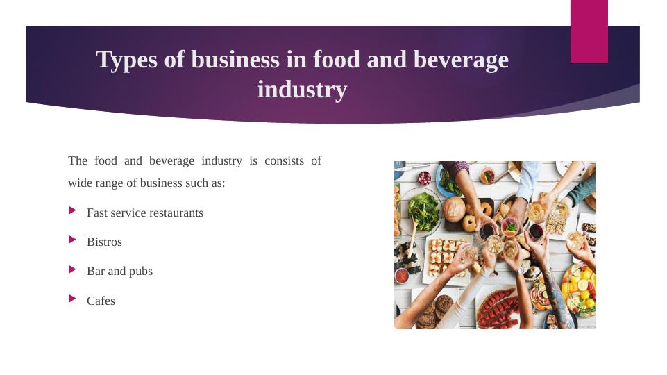 Managing Food And Beverage Operations: Types, Ratings, And Trends